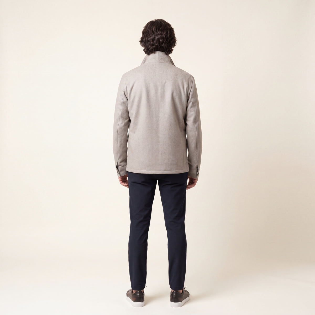 Work Jacket, Light Grey, Vitale Barberis