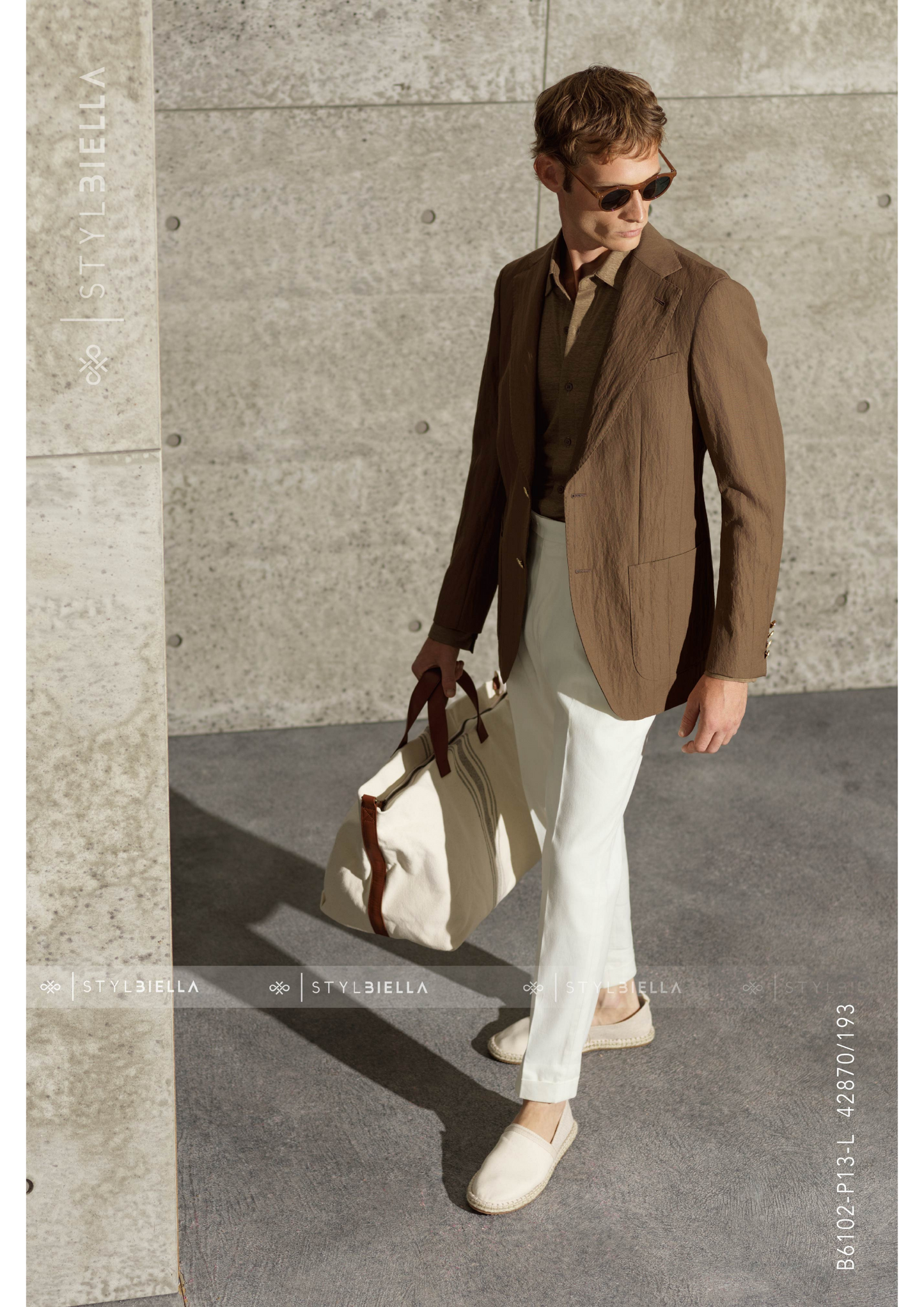 Notch Lapel, Brown, Expedition, Stylbiella, Jacket Only