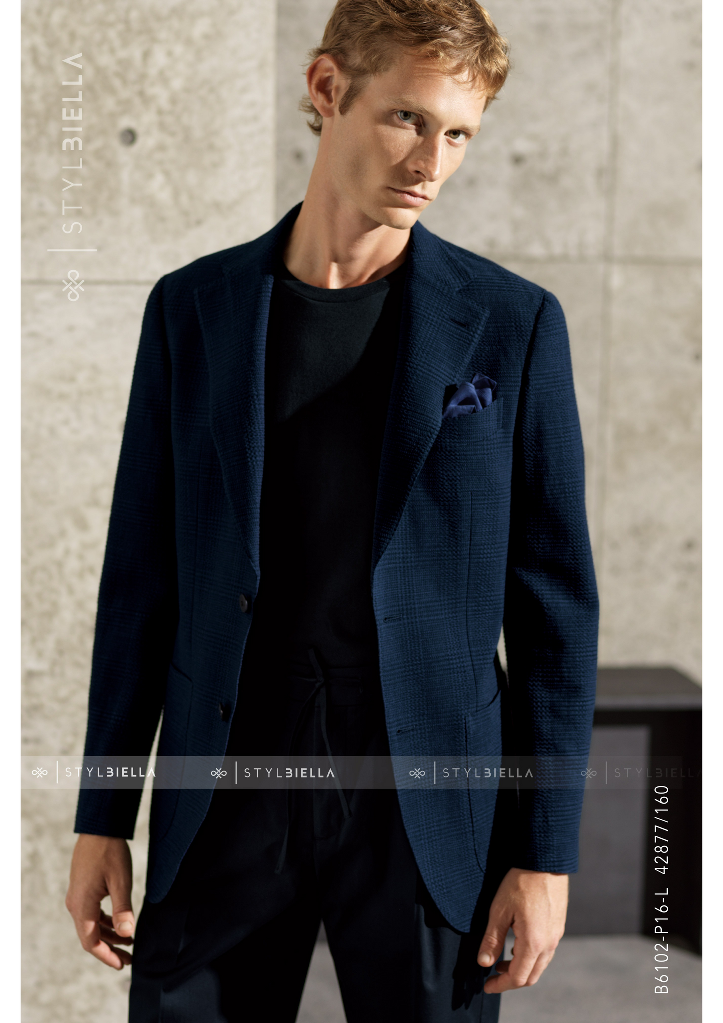 Notch Lapel, Navy, Expedition, Stylbiella, Jacket Only