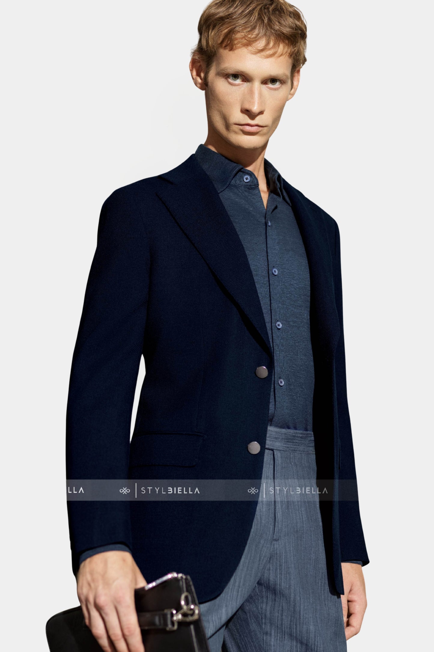 Notch Lapel, Navy, Expedition, Stylbiella, Jacket Only