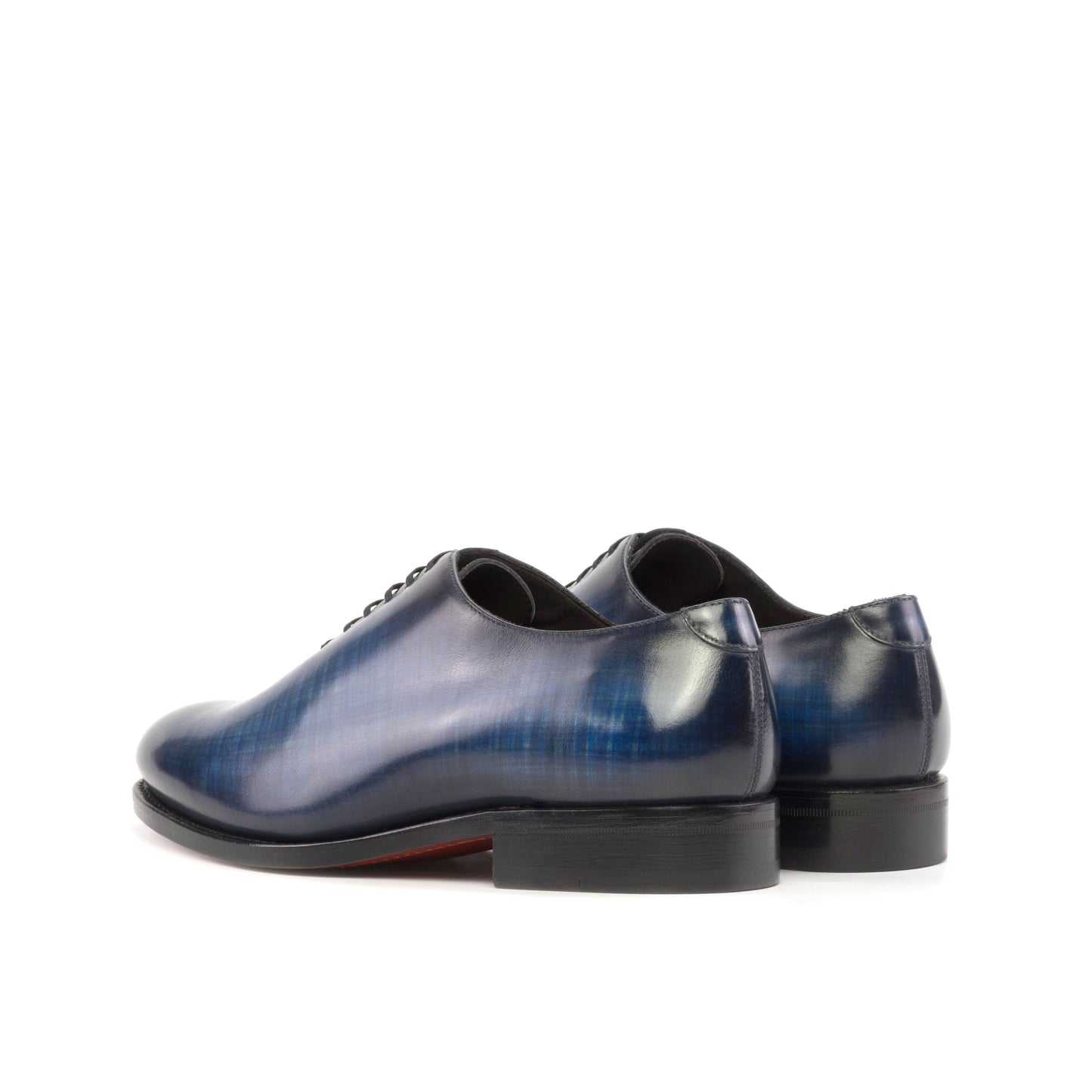 Leather Whole Cut Zurigo │ Blue Patina