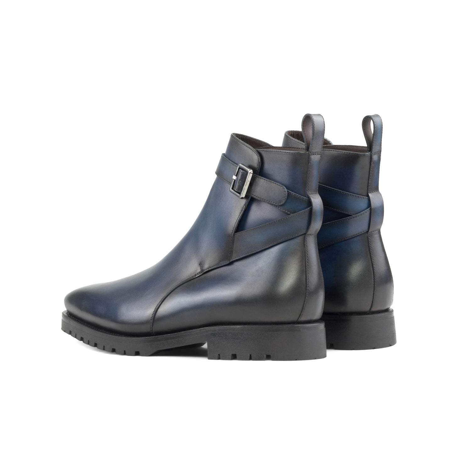 Leather Jodhpur Savile │ Denim Burn-Effect
