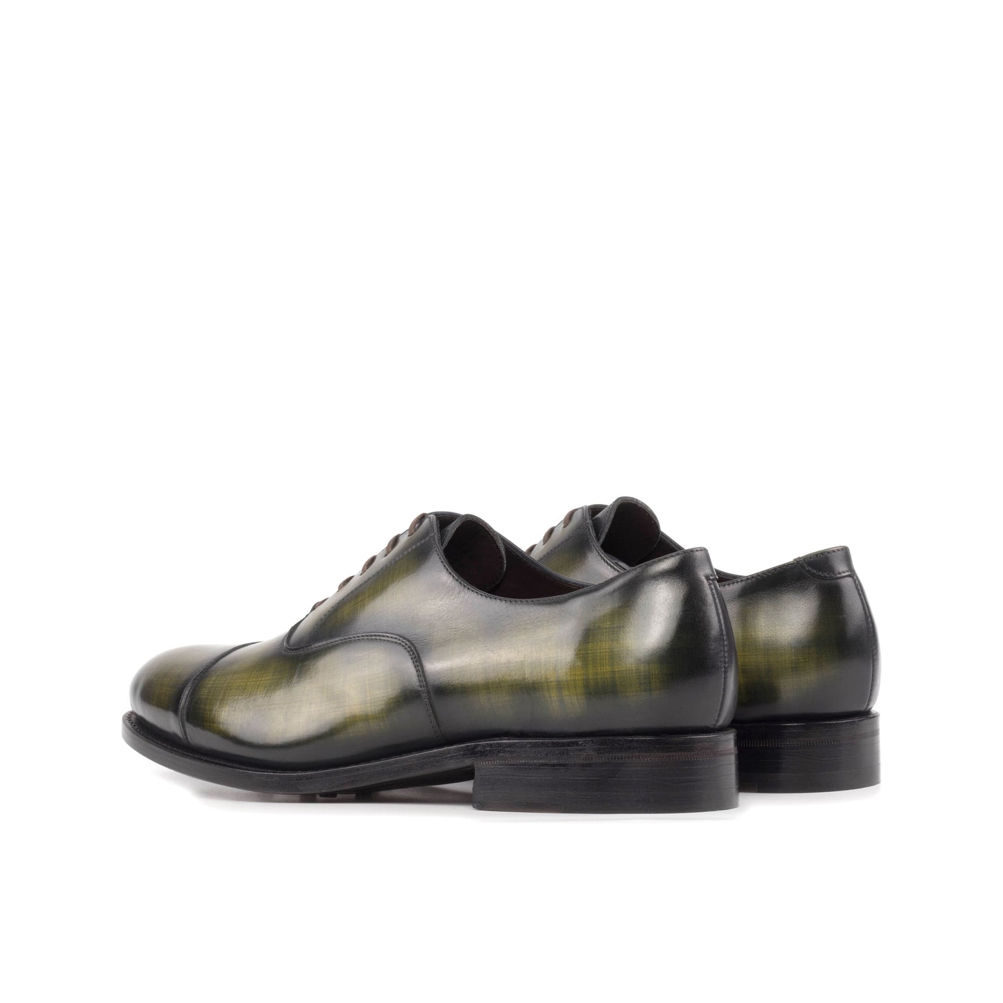 Leather Oxford Zurigo │ Khaki Patina