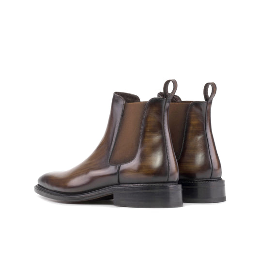 Chelsea Boot brown patina - marilyn Goodyear Welt