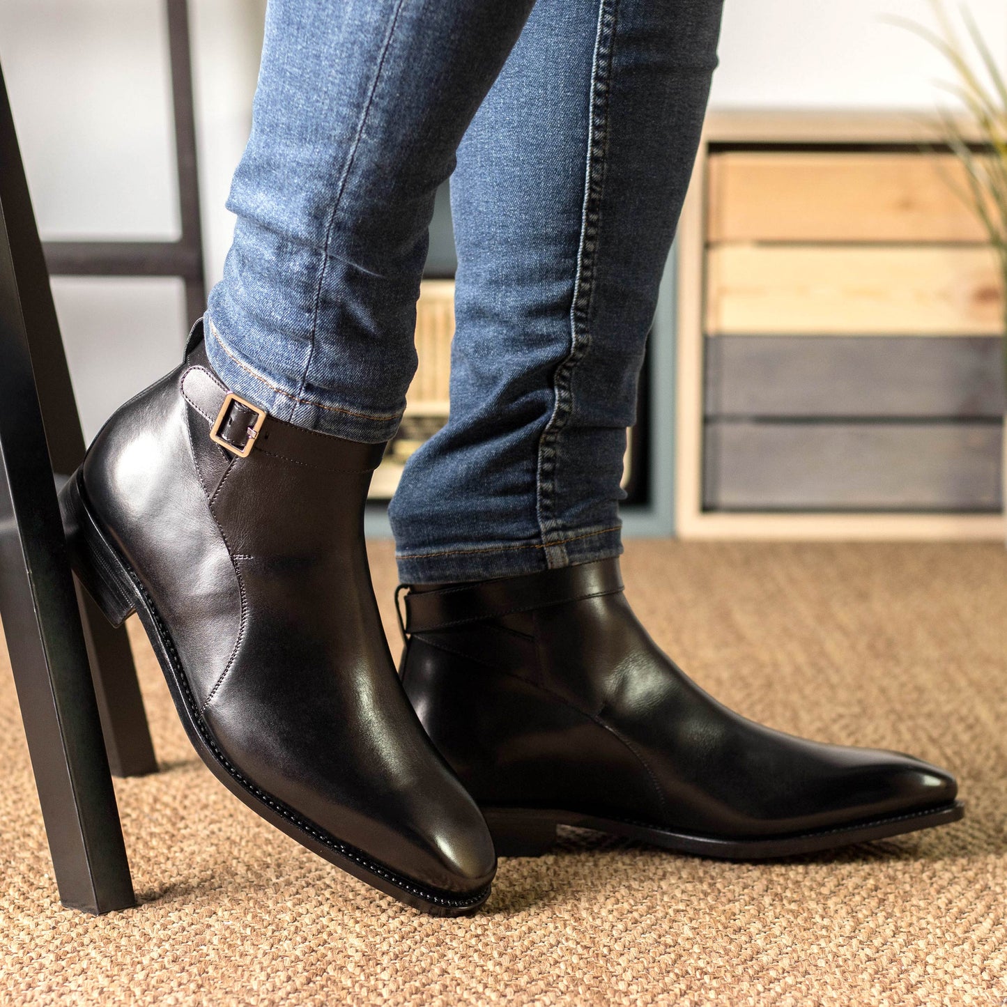 Leather Jodhpur Savile │ Black