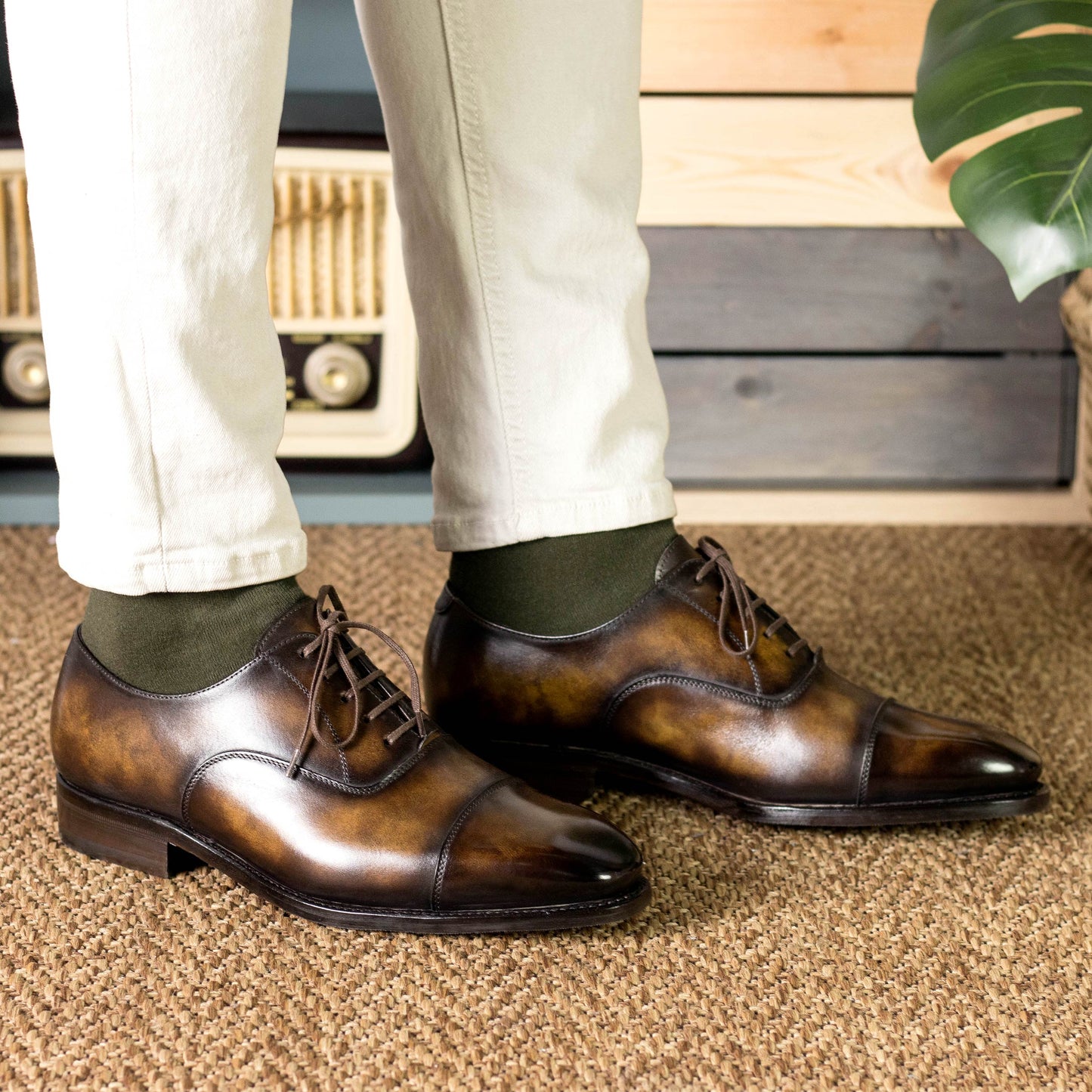 Leather Oxford Savile │ Tobacco Patina