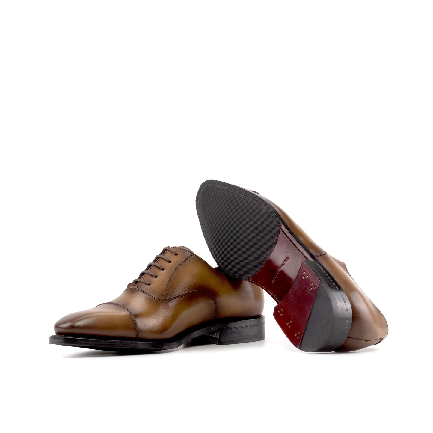 Leather Oxford Savile │ Camel Burn-Effect