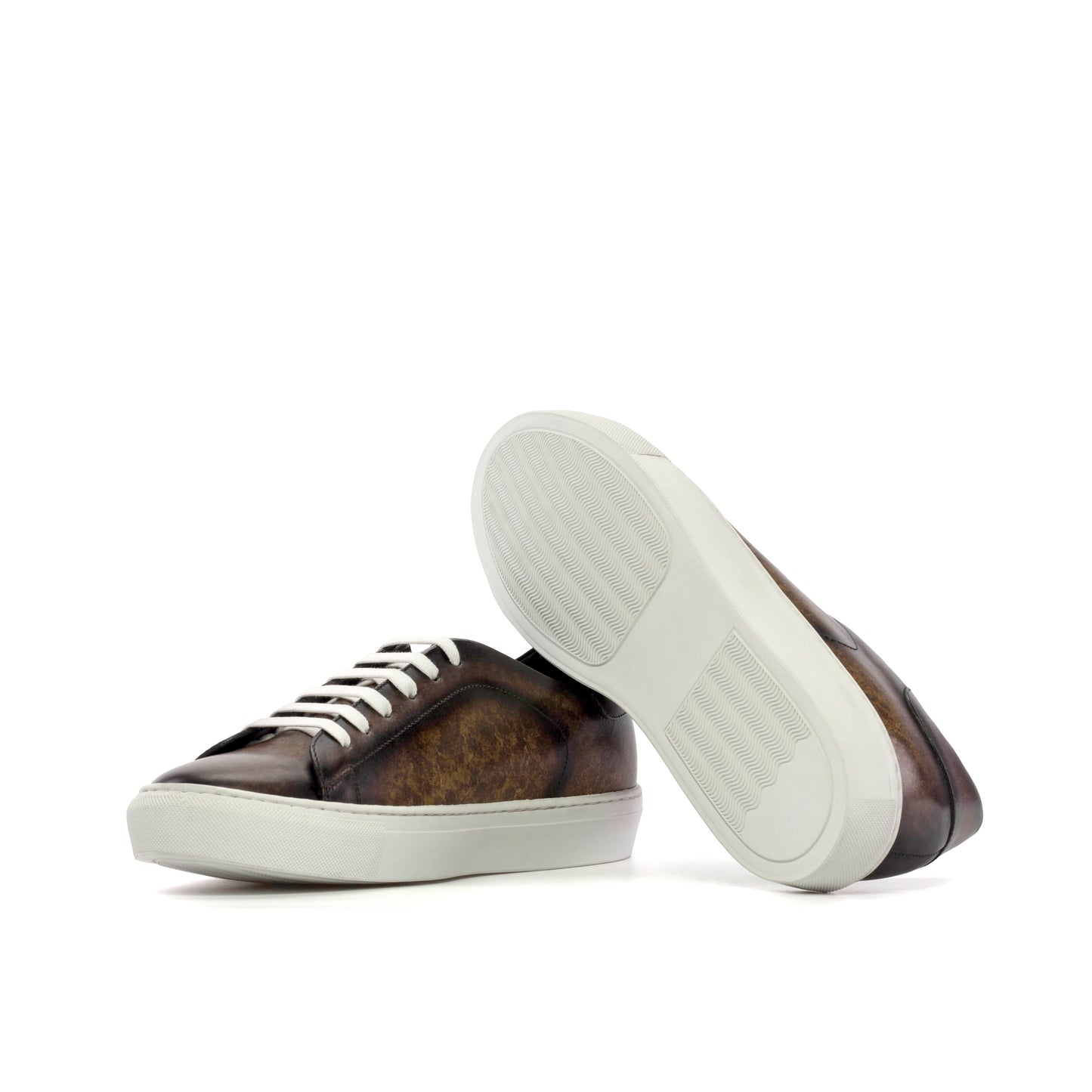 Sneakers brown patina