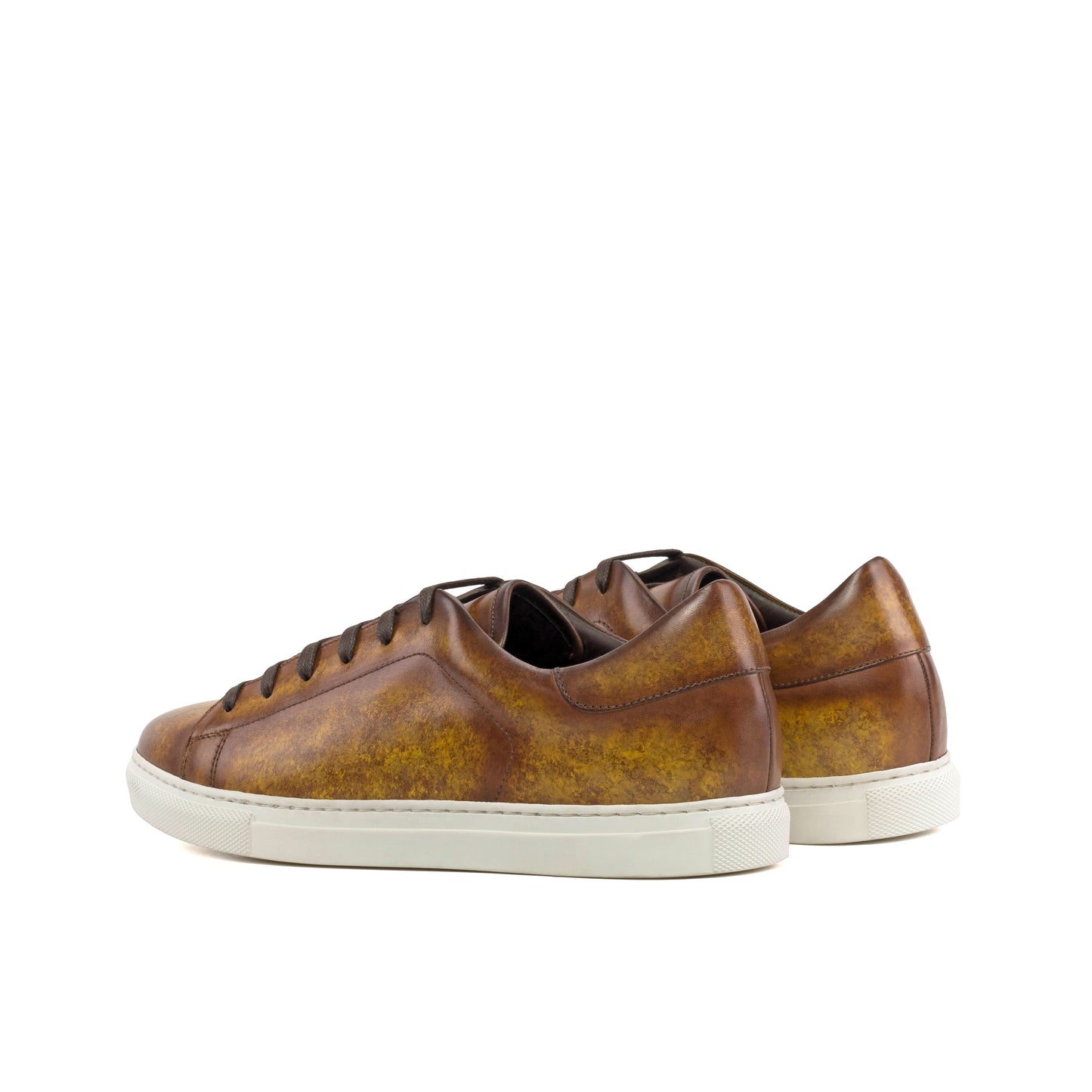 Leather Trainer │ Cognac Patina