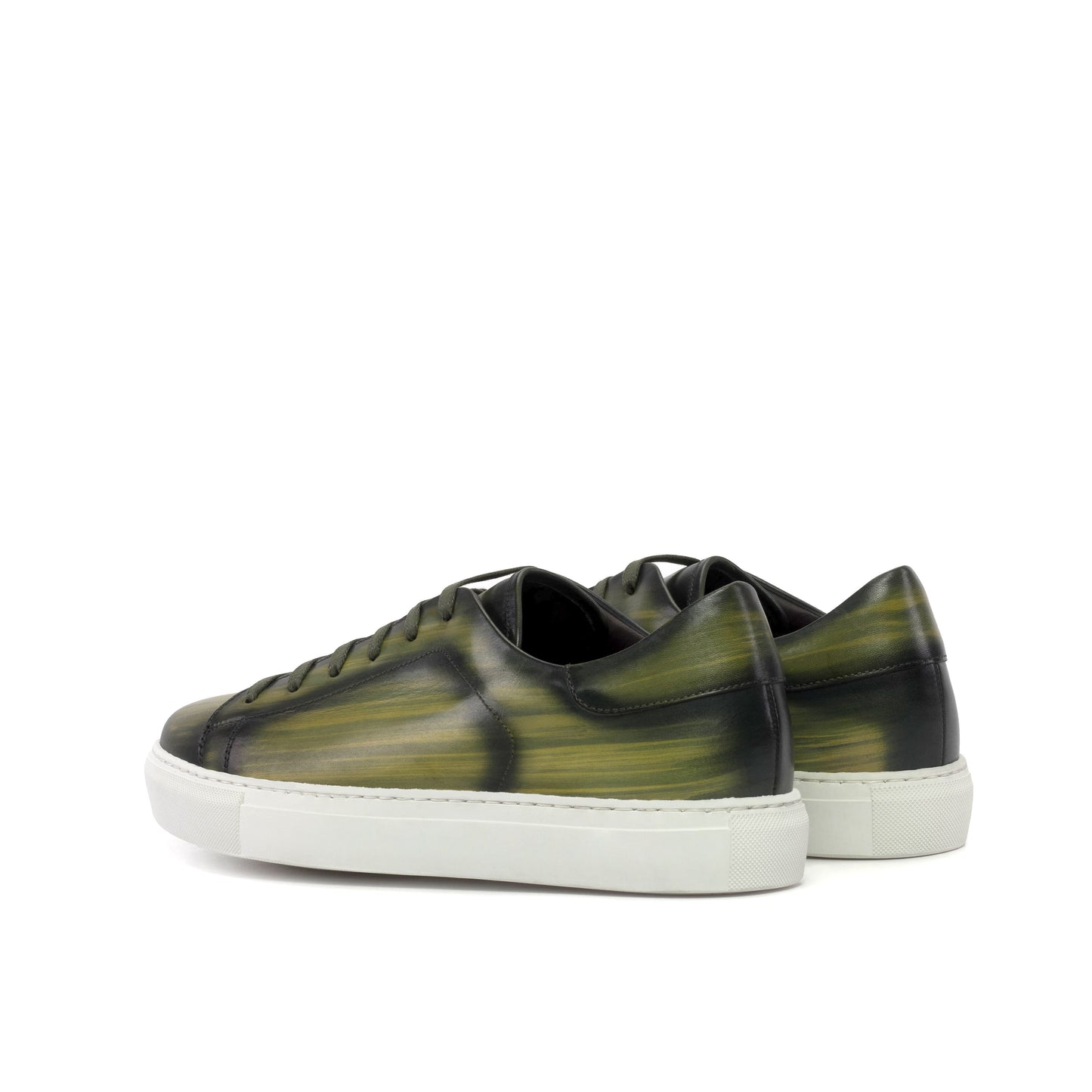 Leather Trainer │ Khaki Patina