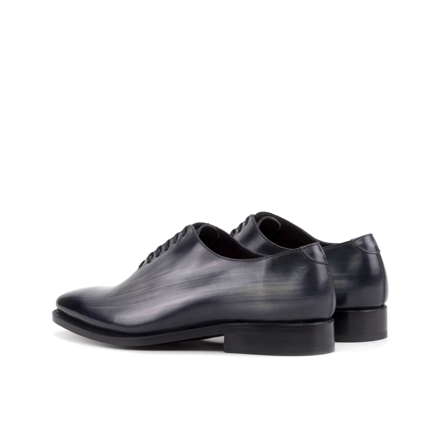 Leather Whole Cut Monti │ Grey Patina