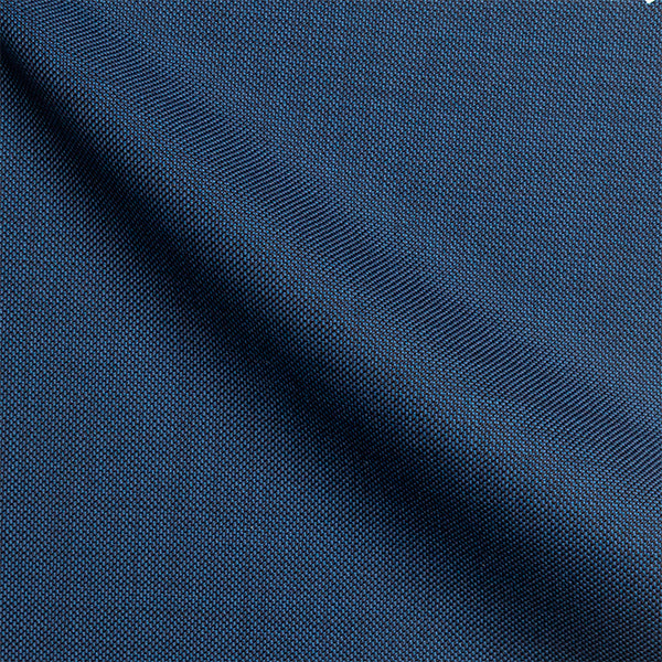 Notch Lapel, 2 pcs Suit, Blue, Pure Wool, Vitale Barberis Super 110's