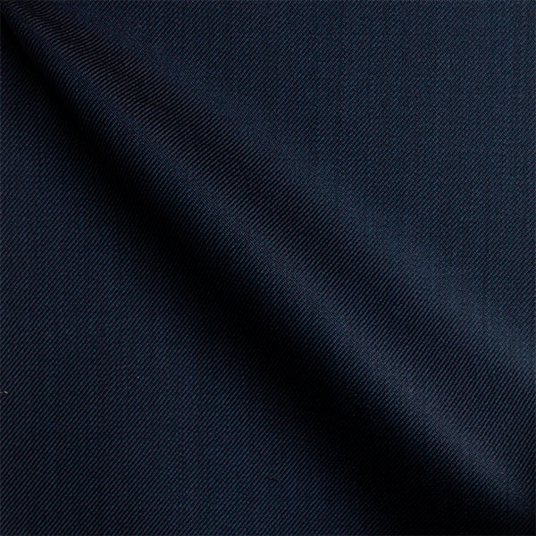 Double Breasted, 2 pcs Suit, Navy, Pure Wool, Delfino Super 130's