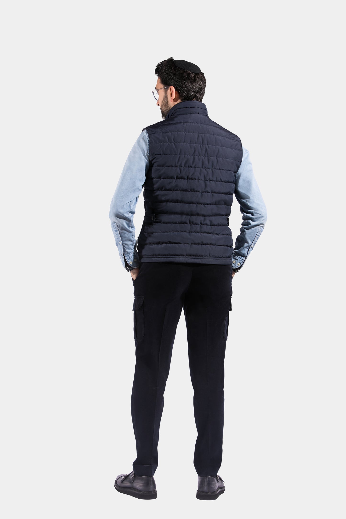 Body Warmer, Navy, Jacket Only