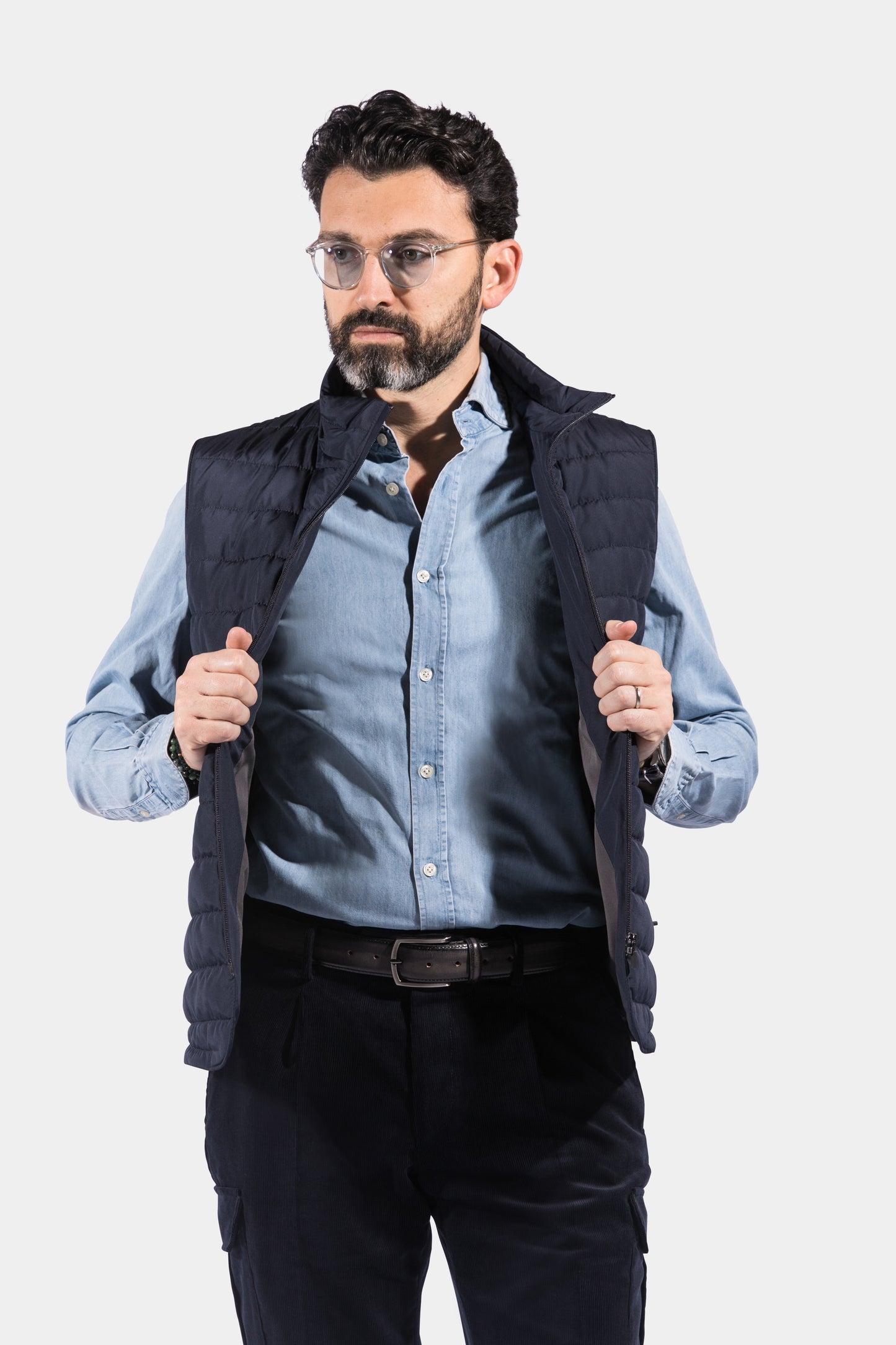 Body Warmer, Navy, Jacket Only