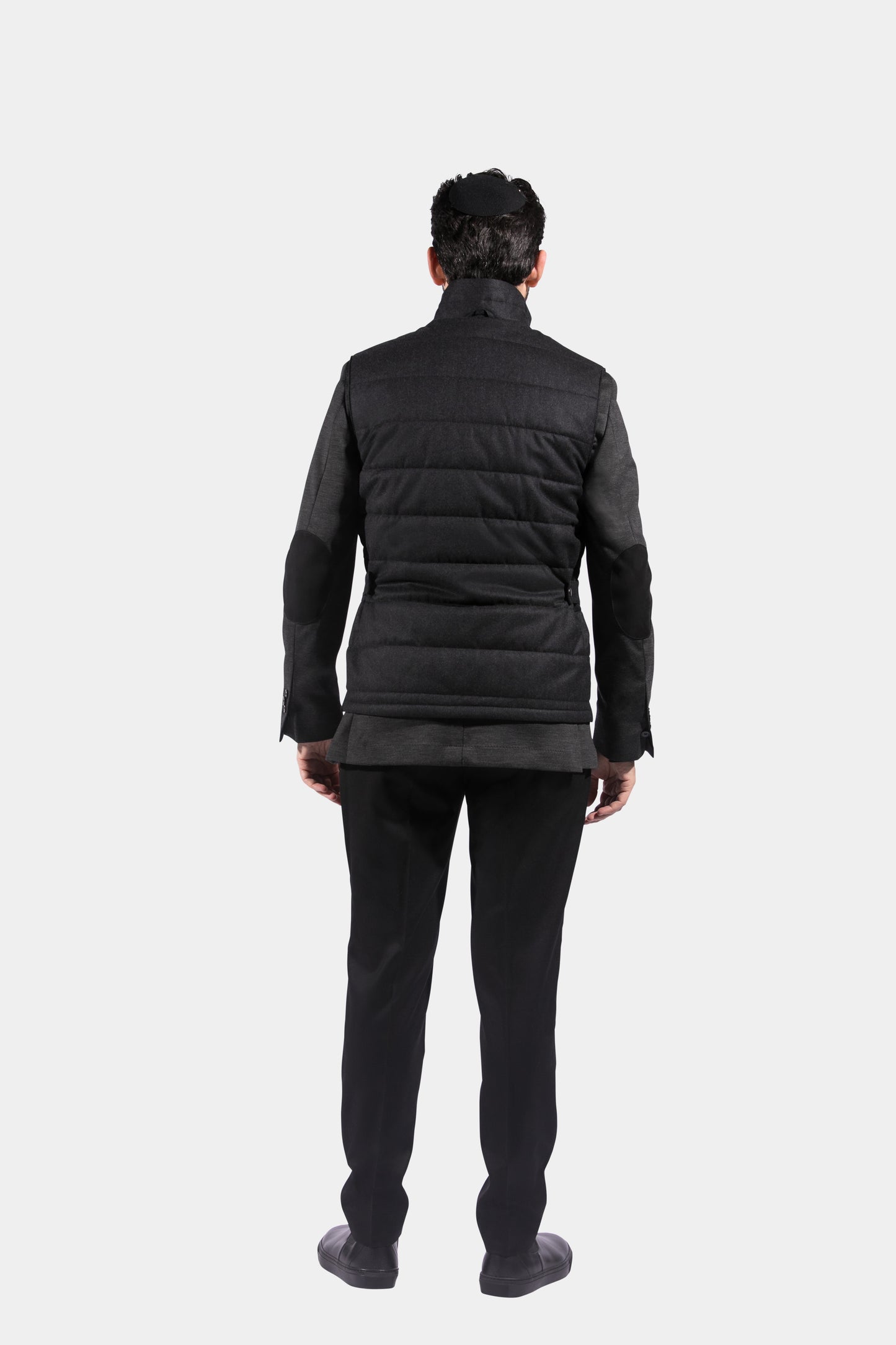 Body Warmer, Anthracite, Vitale Barberis, Jacket Only