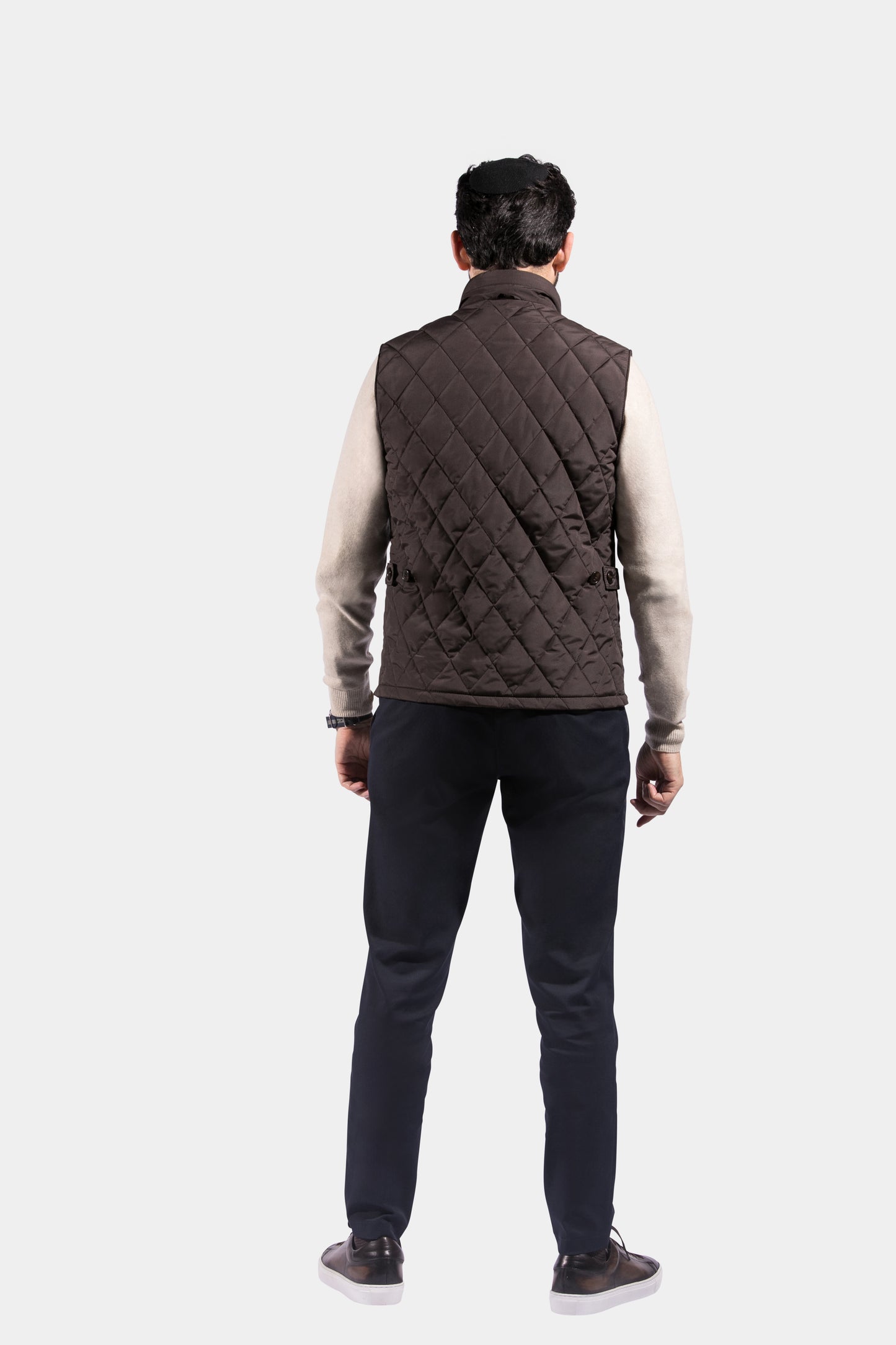 Body Warmer, Brown, Jacket Only