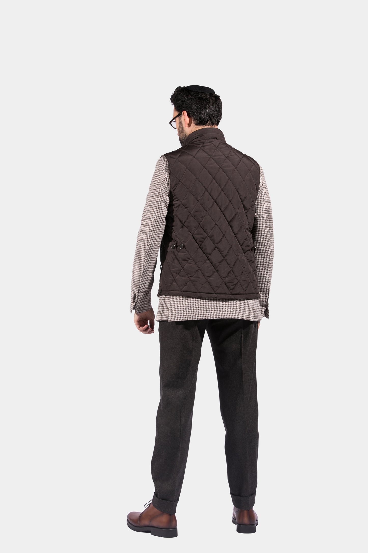 Body Warmer, Brown, Jacket Only