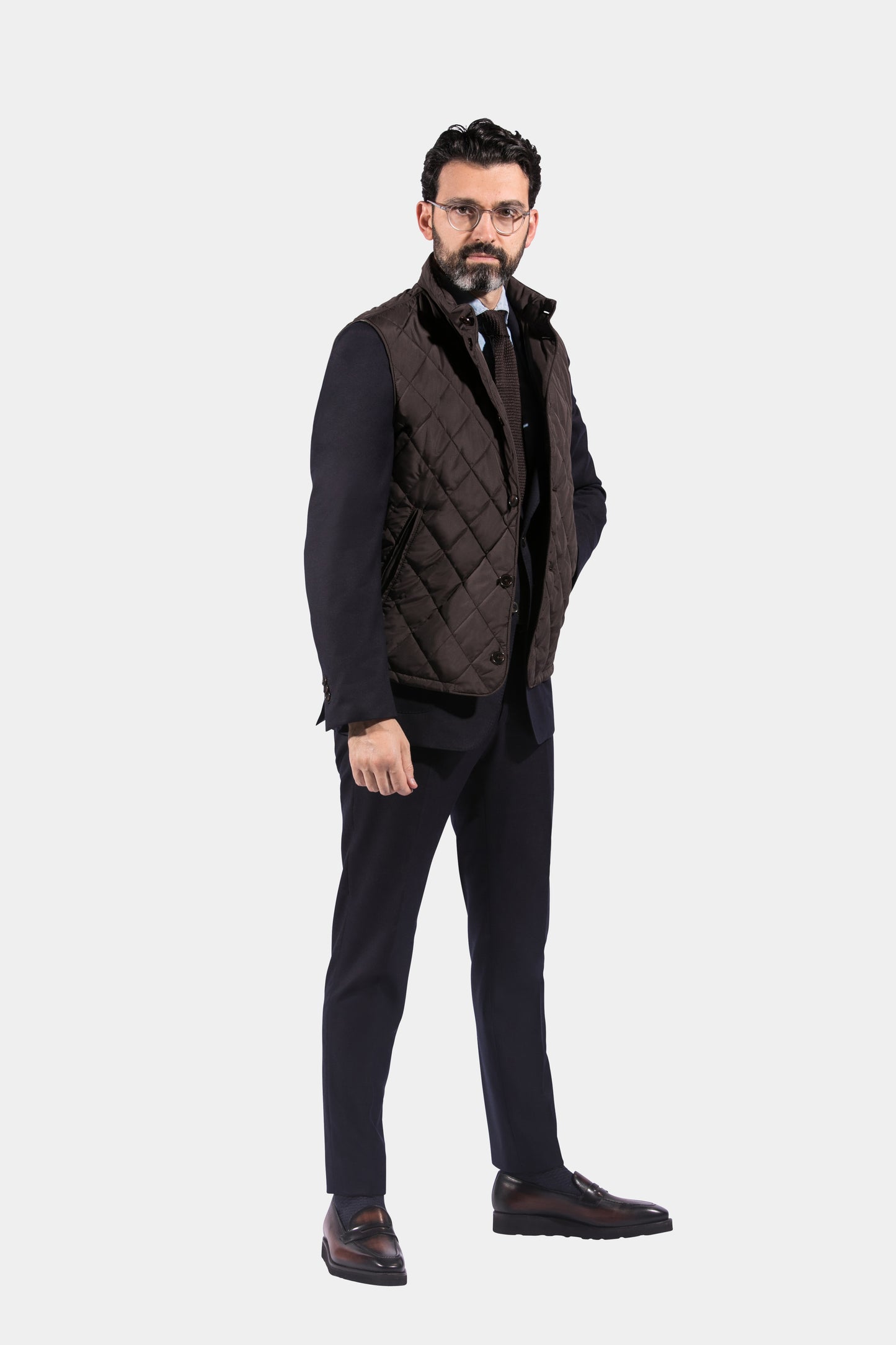 Body Warmer, Brown, Jacket Only