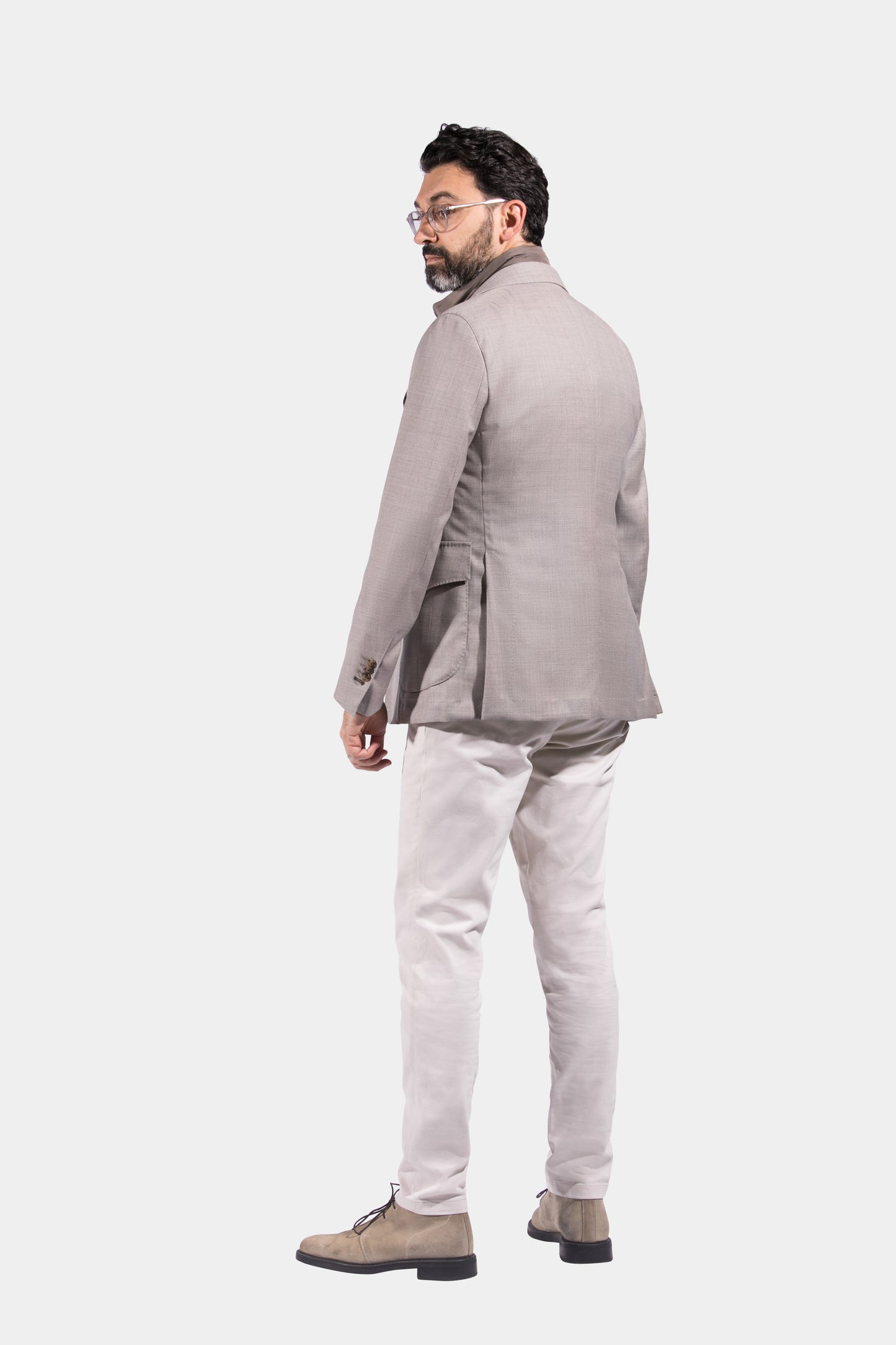 Safari Jacket, Beige, Jacket Only