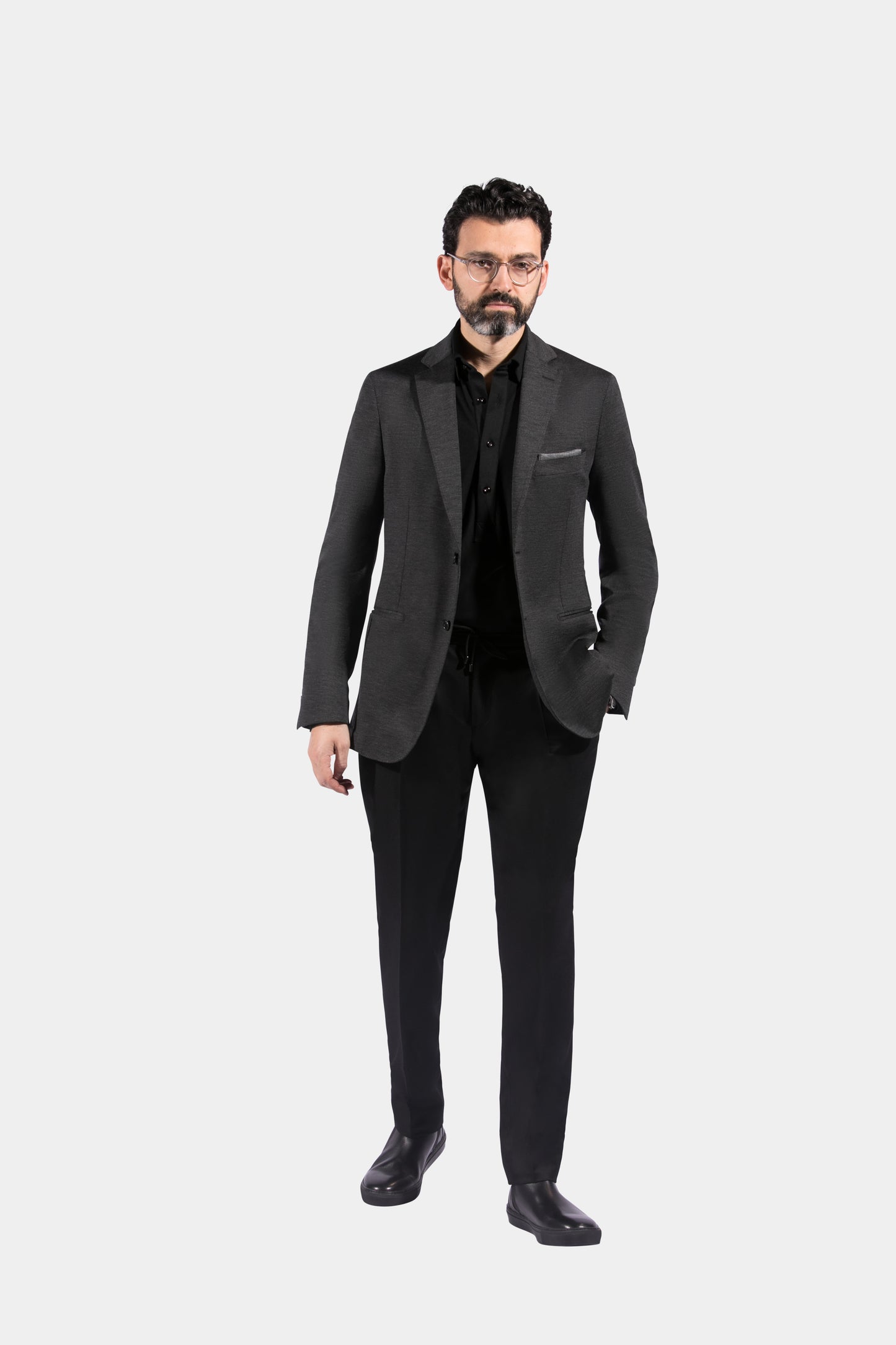 Notch Lapel, Anthracite, Jacket Only