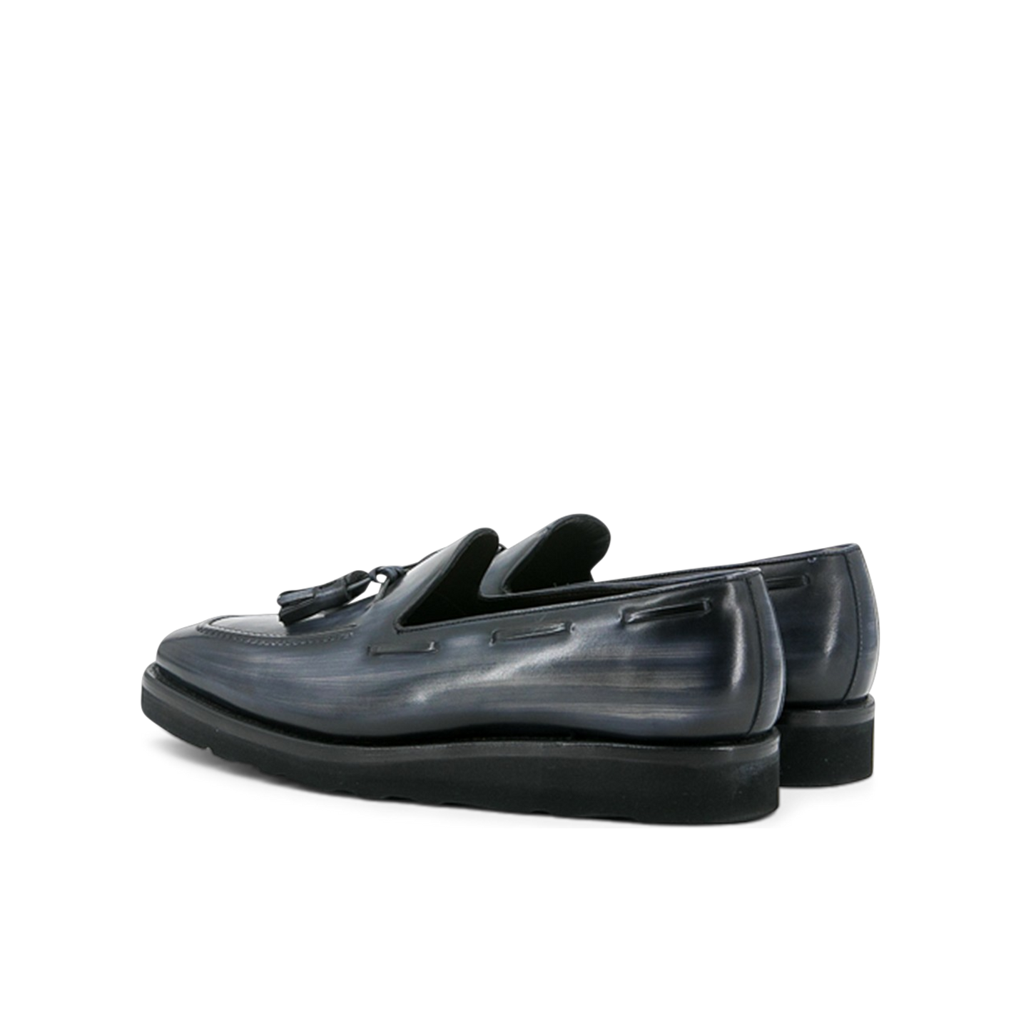 Leather Loafer Monti │ Grey Patina Soles