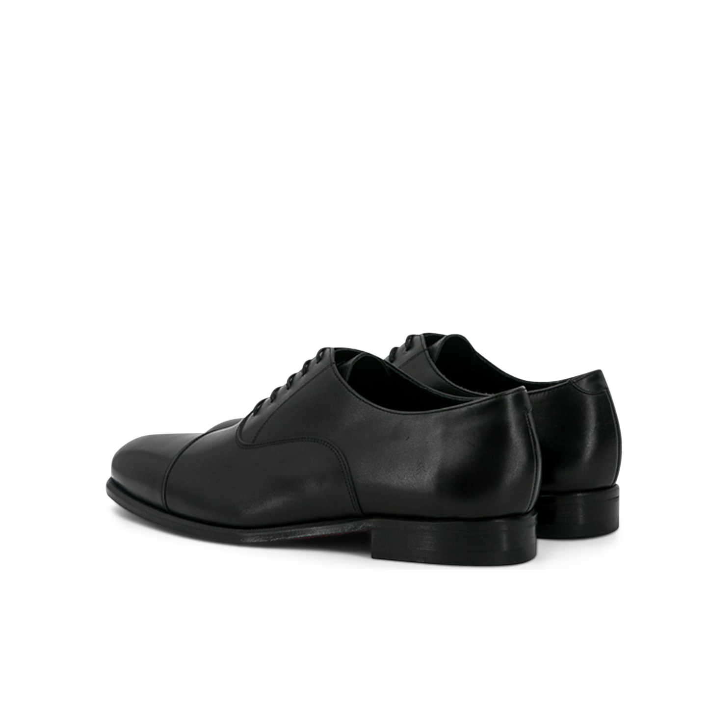 Leather Oxford Zurigo │ Black with Red Sole