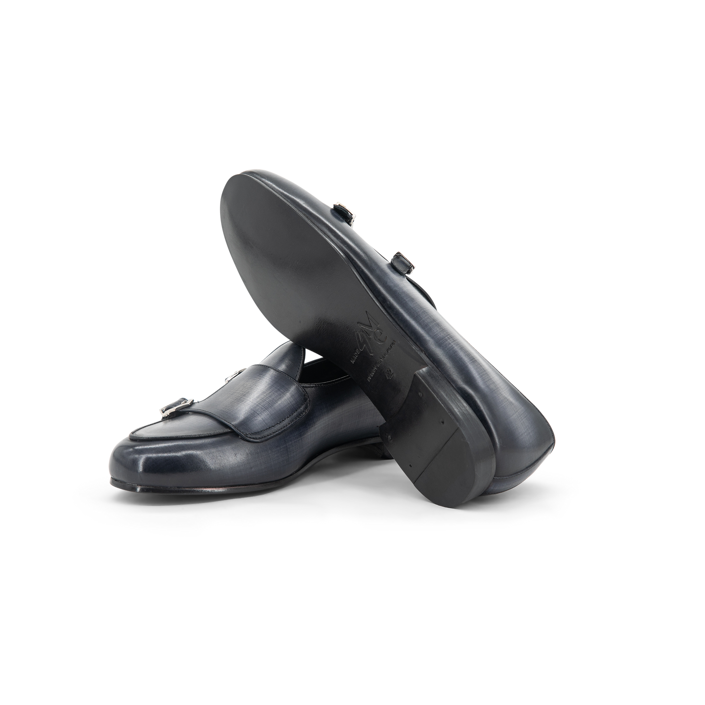 Belgian Slippers Double Monk │ Grey