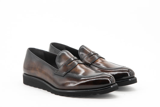 Leather Loafer Zurigo │ Tobacco Museum Patina