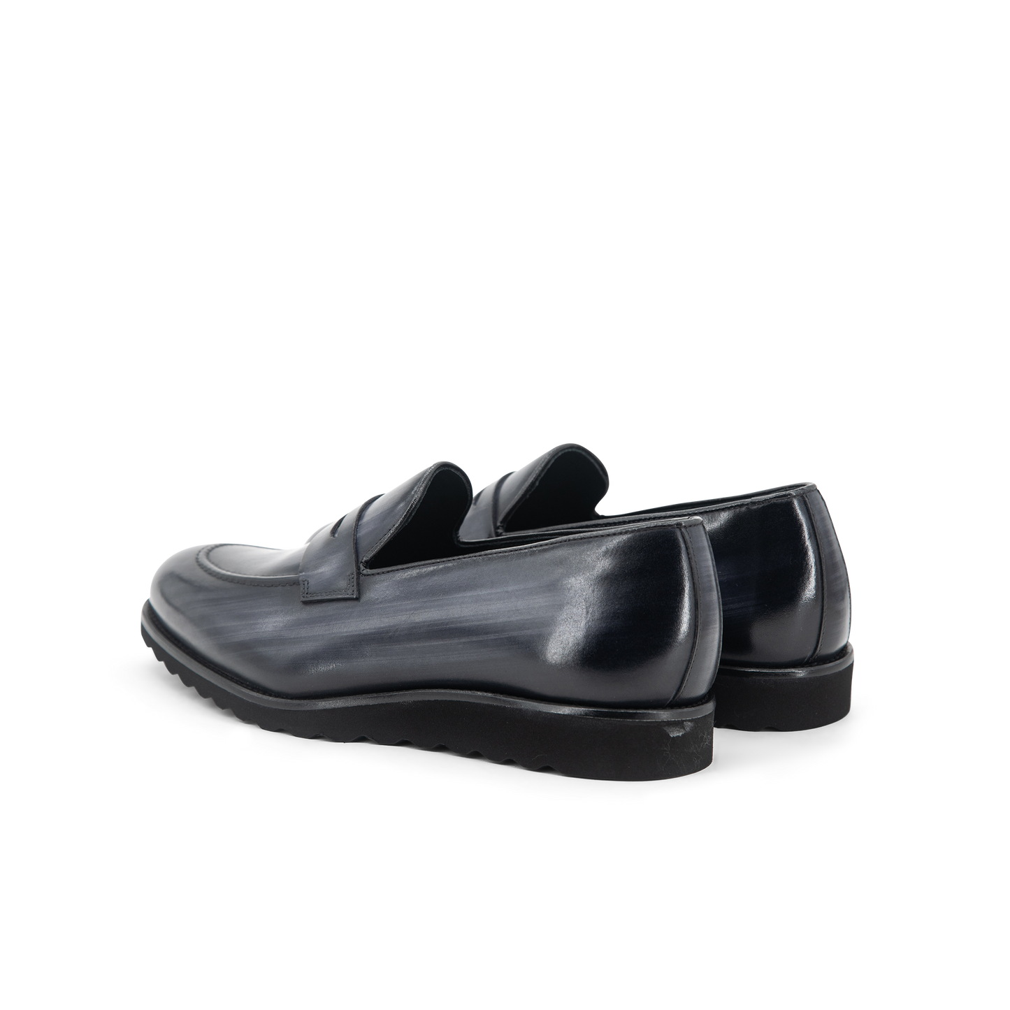 Leather Loafer Zurigo │ Grey Patina