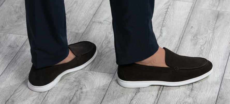 Suede Moc Flex Sport│ Brown