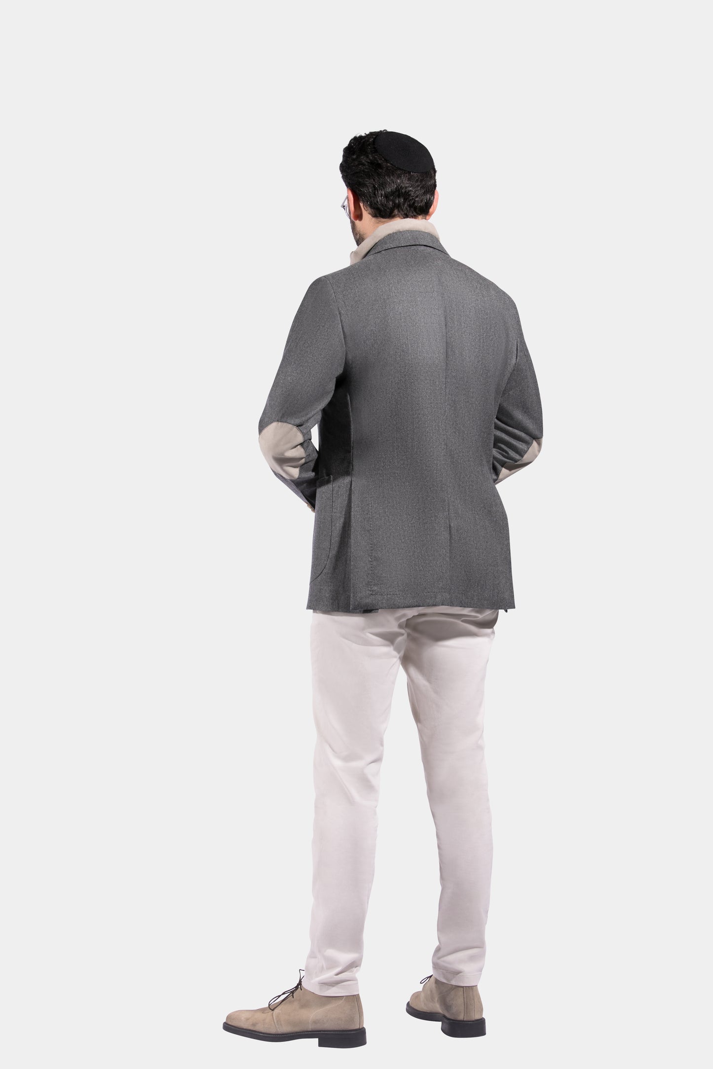 Windstopper, Mid Grey & Beige, Jacket Only