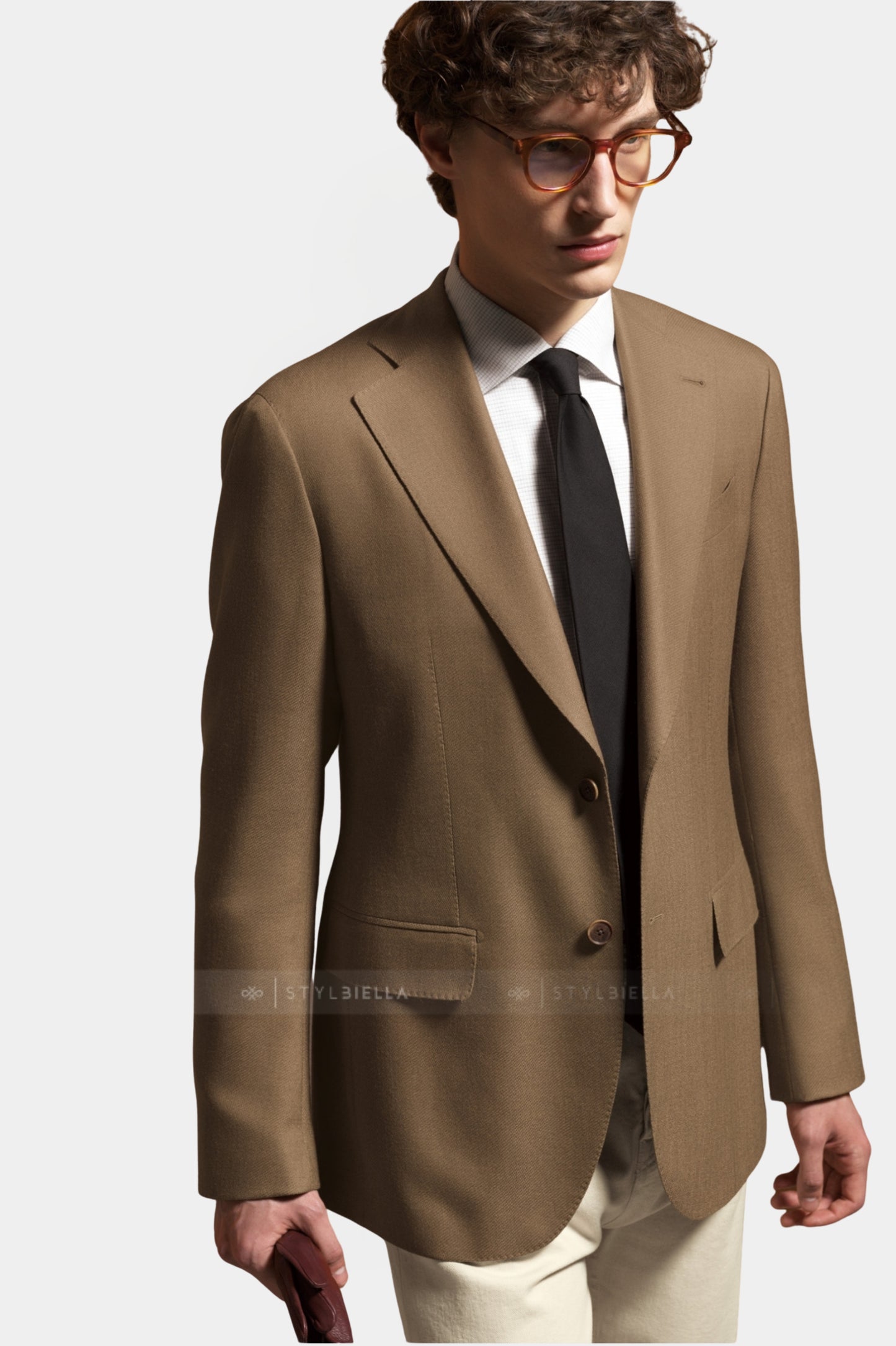 Notch Lapel, Camel, Jacket Only
