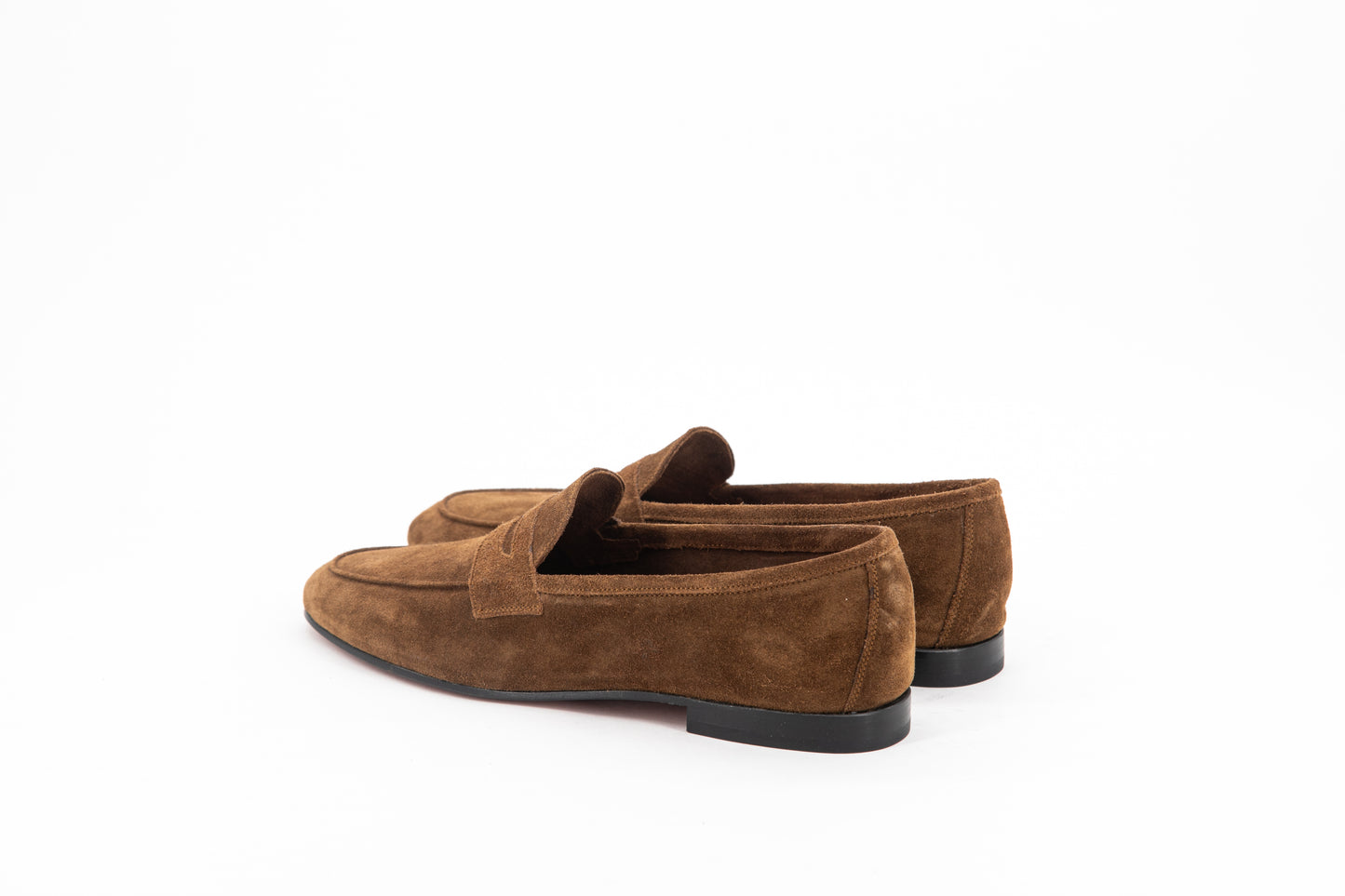 Suede Venetian Loafer │ Camel
