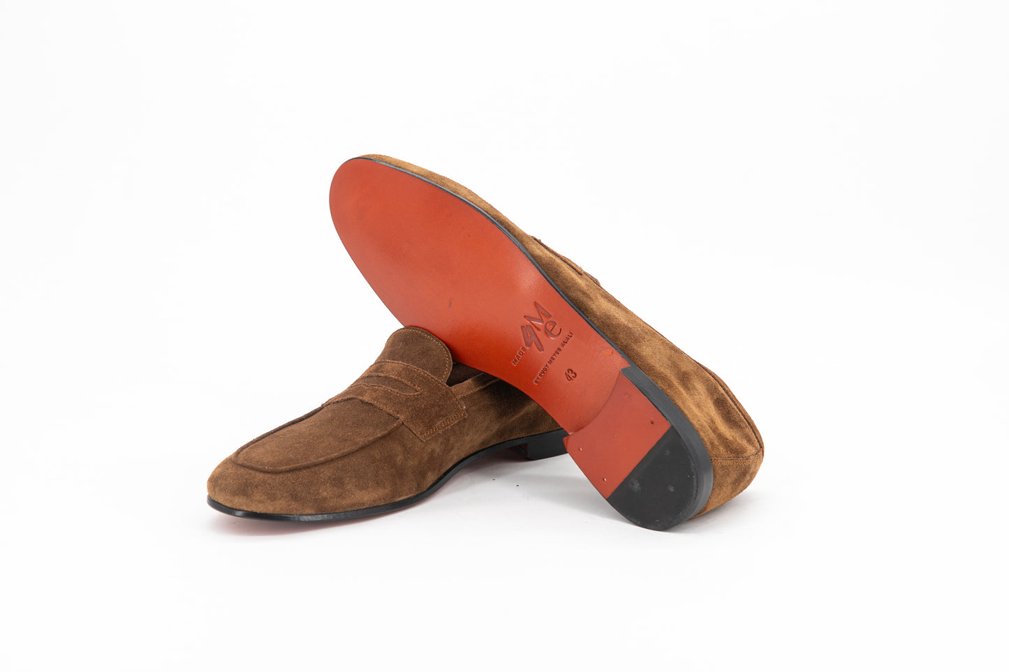 Suede Venetian Loafer │ Camel