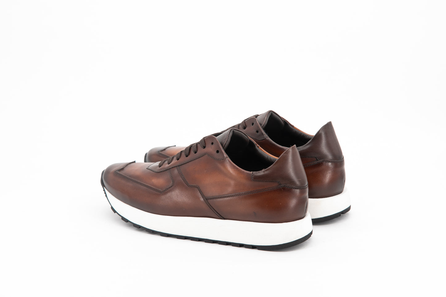 Leather Geneva │ Brown Burn Effect