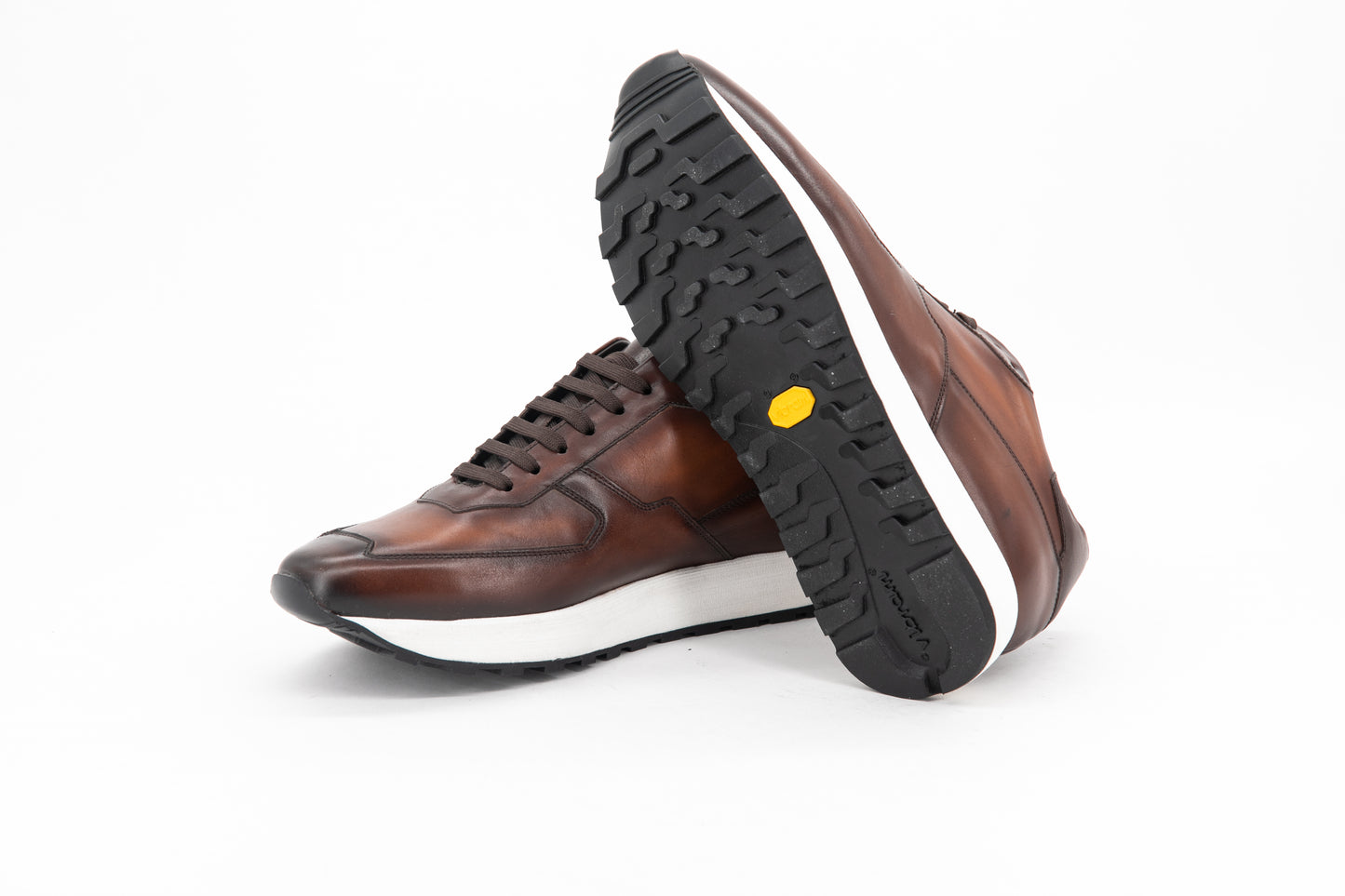 Leather Geneva │ Brown Burn Effect