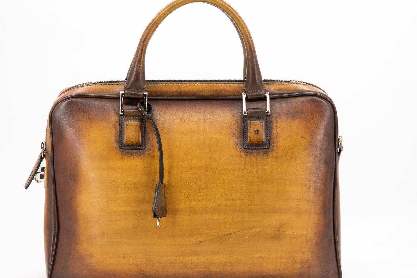 Leather Business Bag│ Whiskey Patina