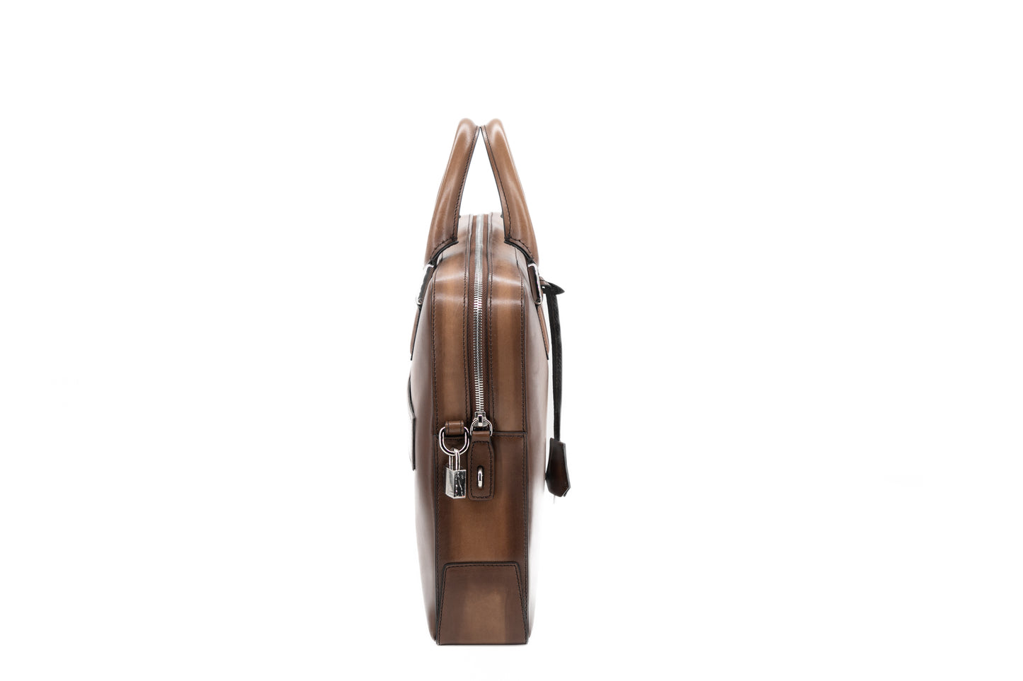 Leather Business Bag│ Brown Patina