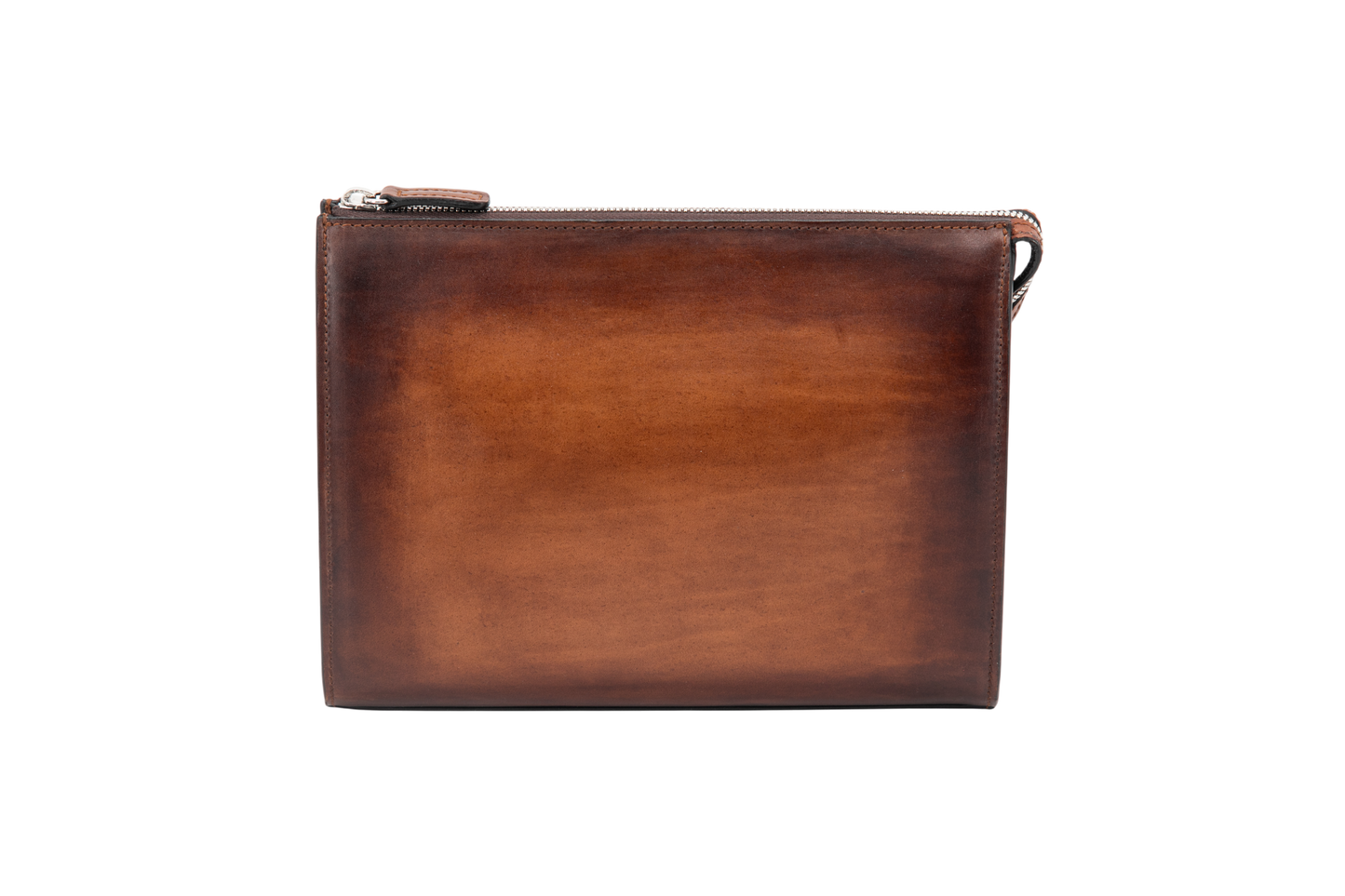 Leather Clutch │ Cognac Patina