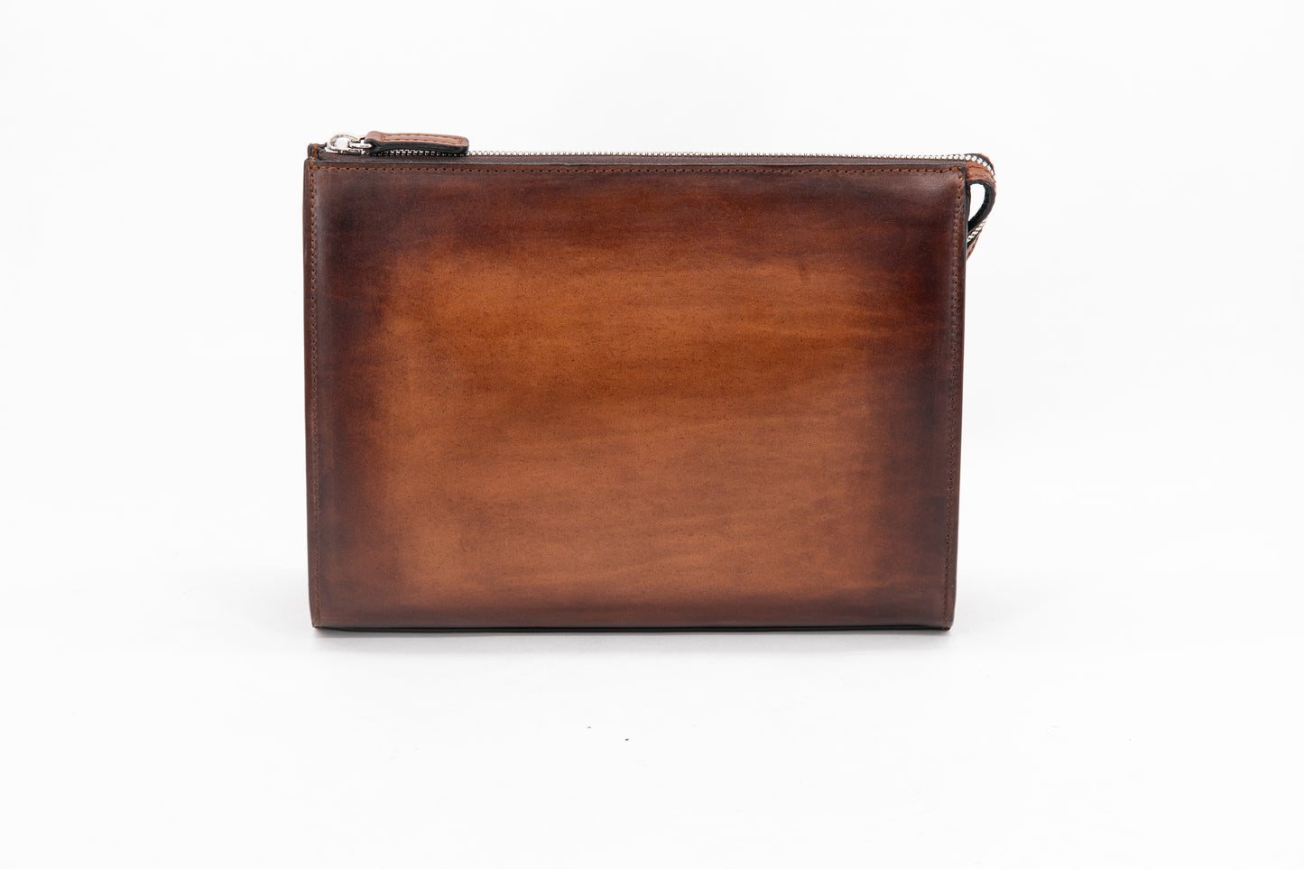 Leather Clutch │ Cognac Patina