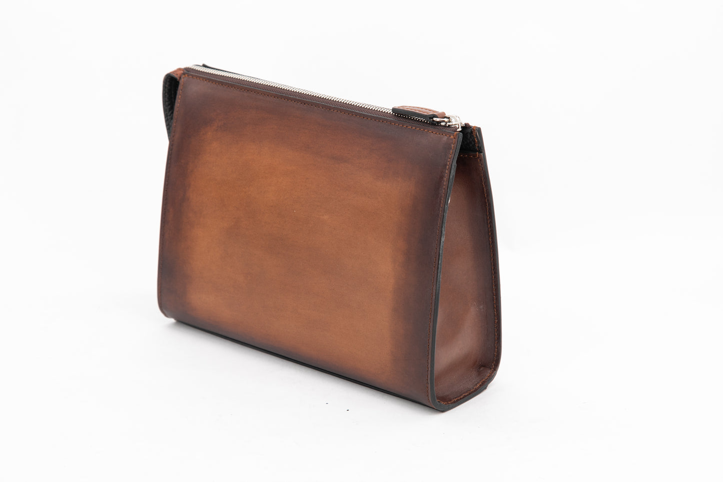 Leather Clutch │ Cognac Patina