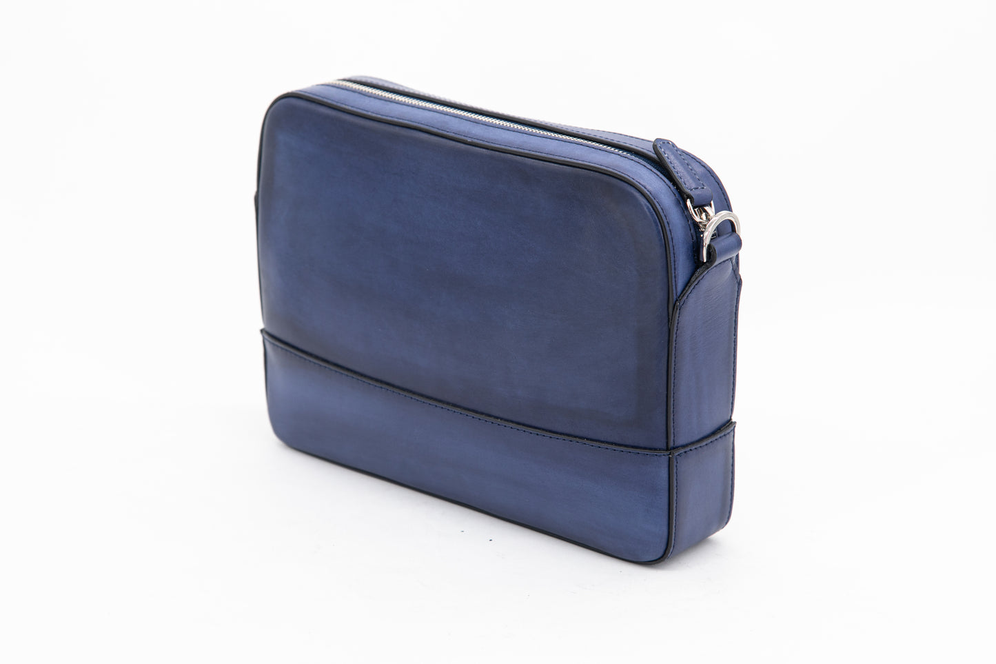 Leather Clutch │ Blue Patina