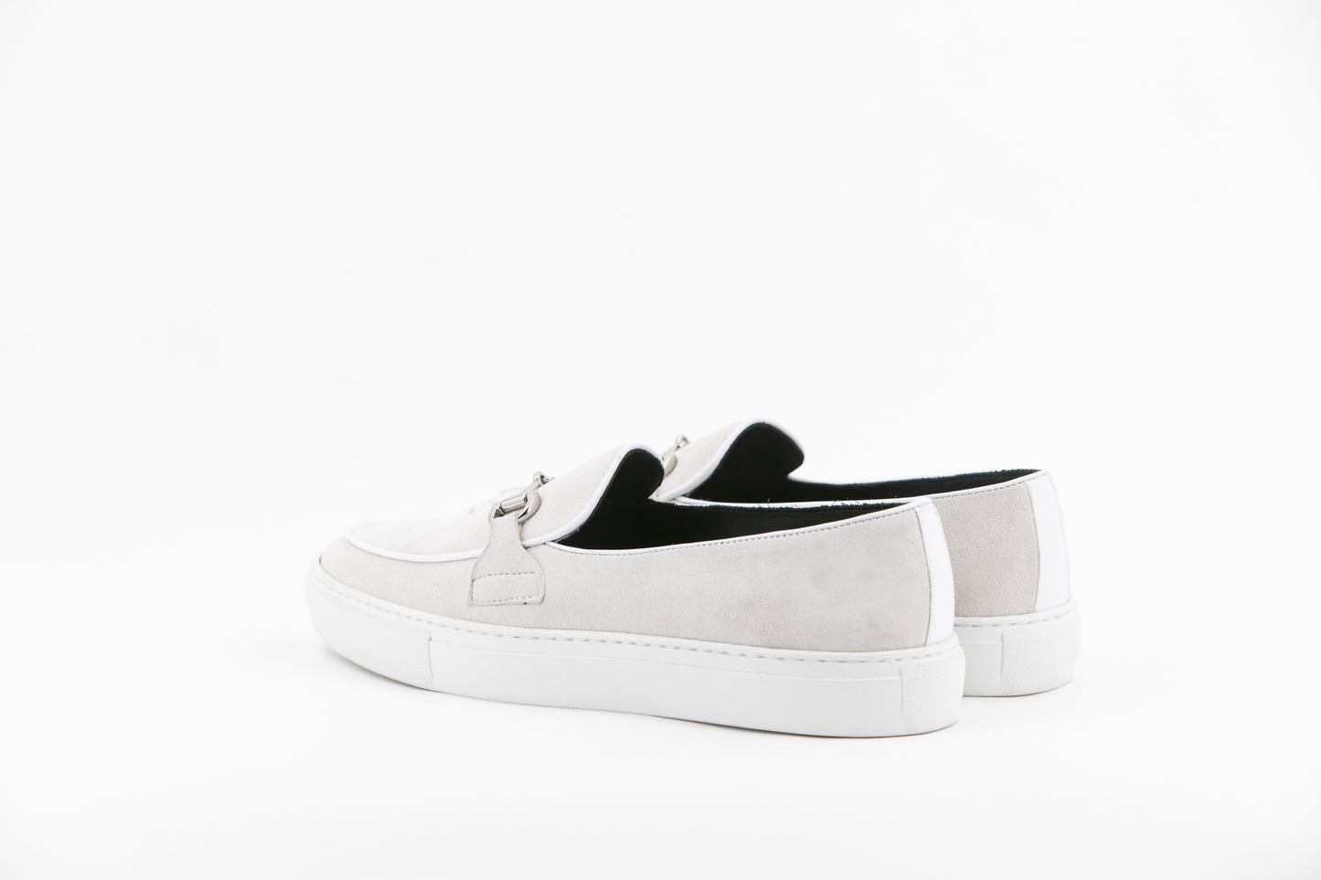 LOAFER KID SUEDE WHITE