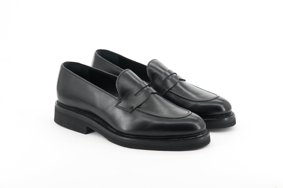 LEATHER LOAFER ZURIGO│BLACK