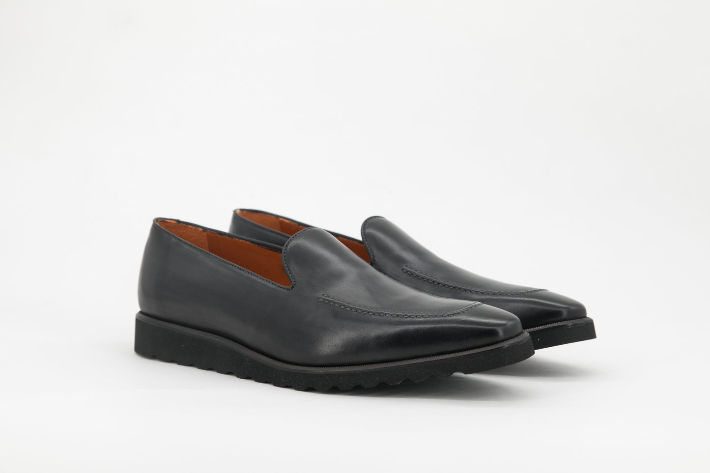 Leather Loafer Monti│ Anthracite Patina