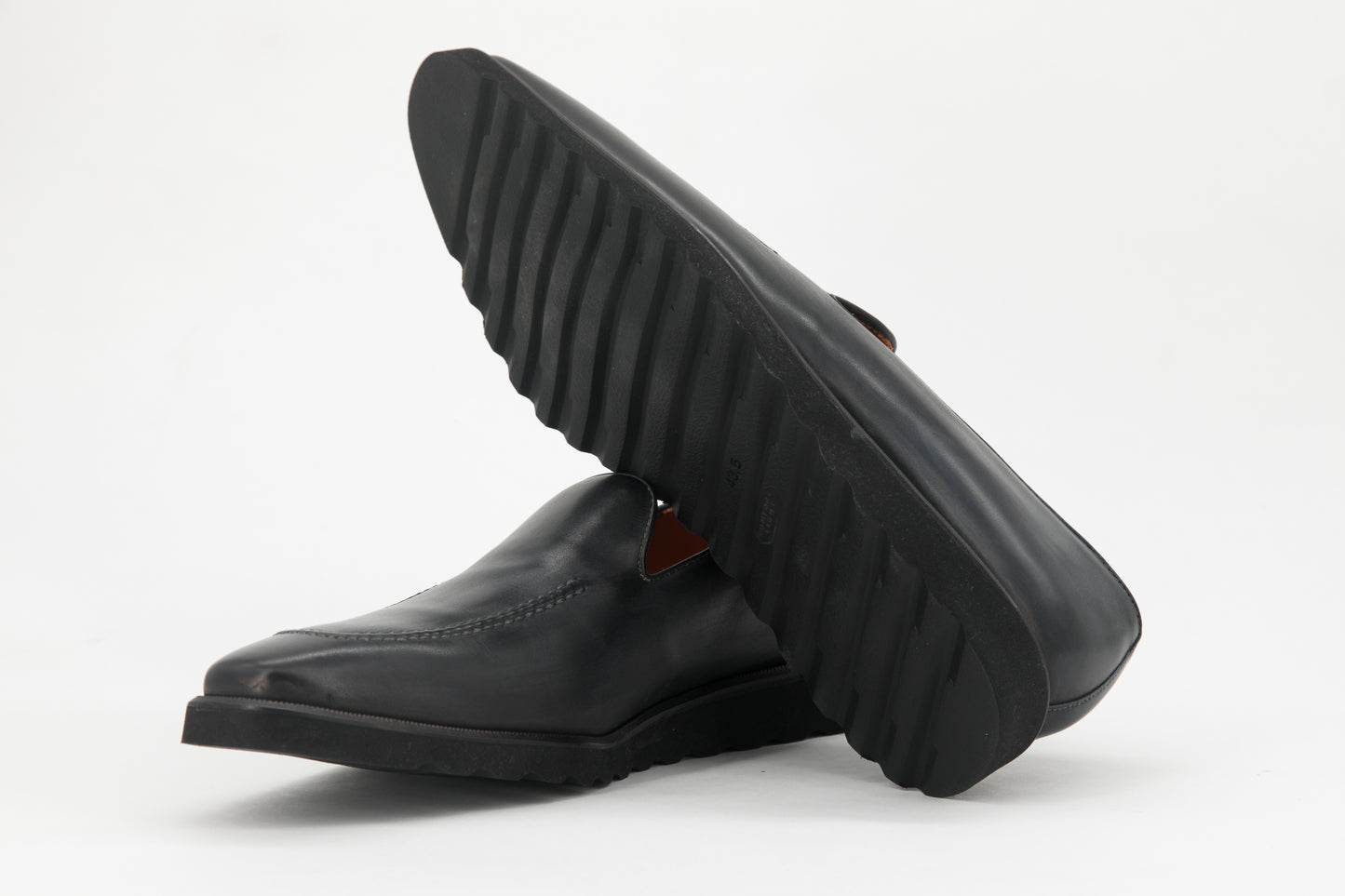 Leather Loafer Monti│ Anthracite Patina