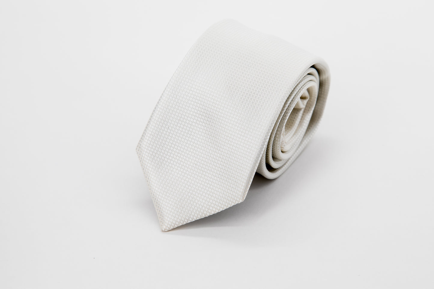 TIE - Plain White Color