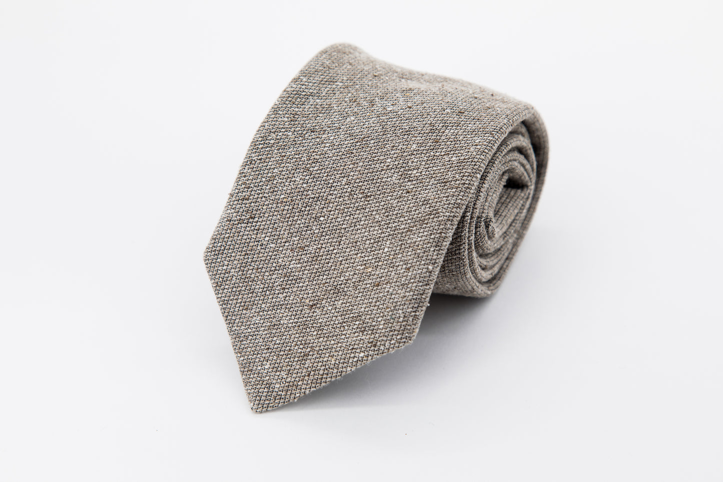 TIE - Plain Light Grey Color