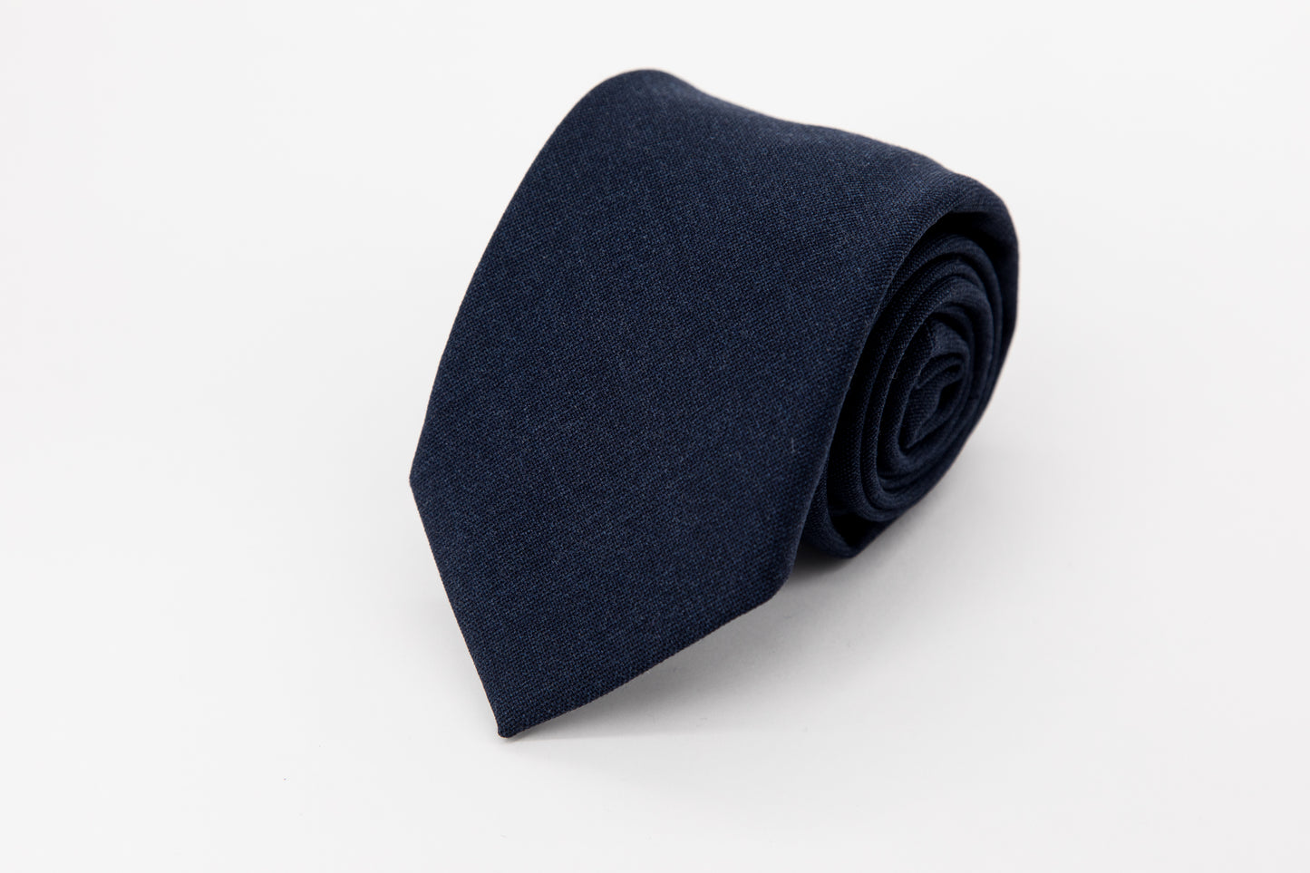 TIE - Plain Navy Blue Color